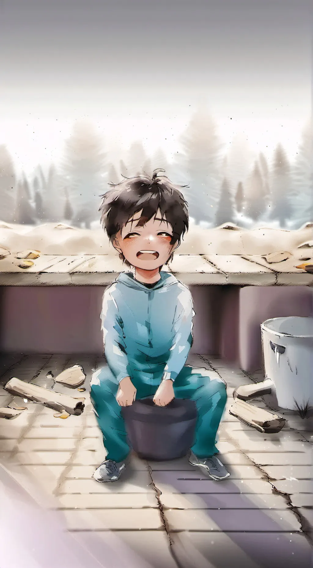 ai character: Gabe background