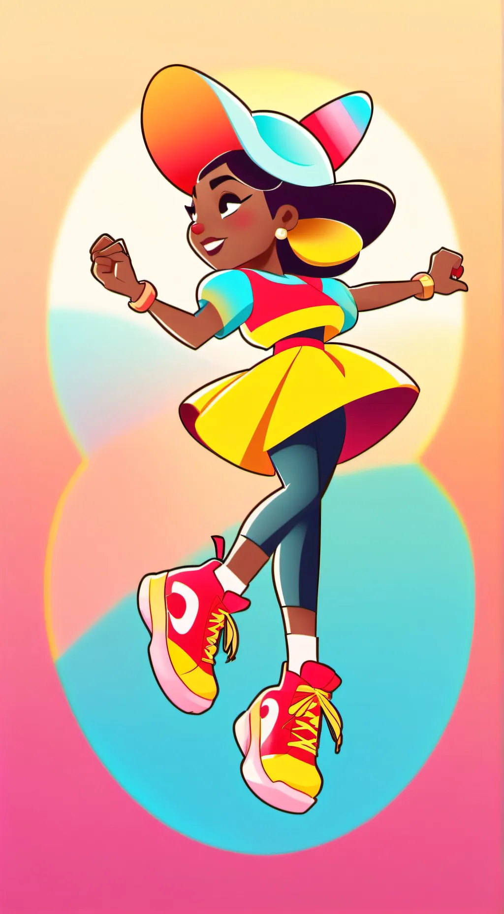 ai character: NEENNA background