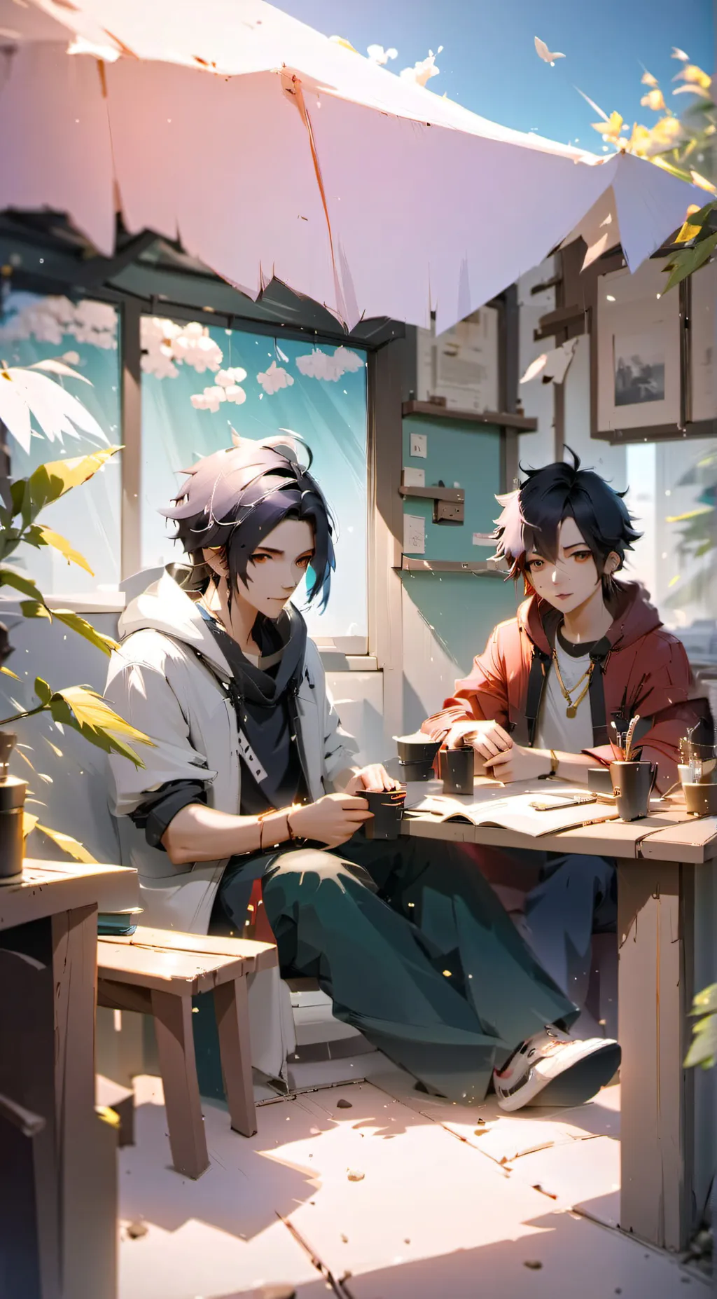 ai character: Ethan background