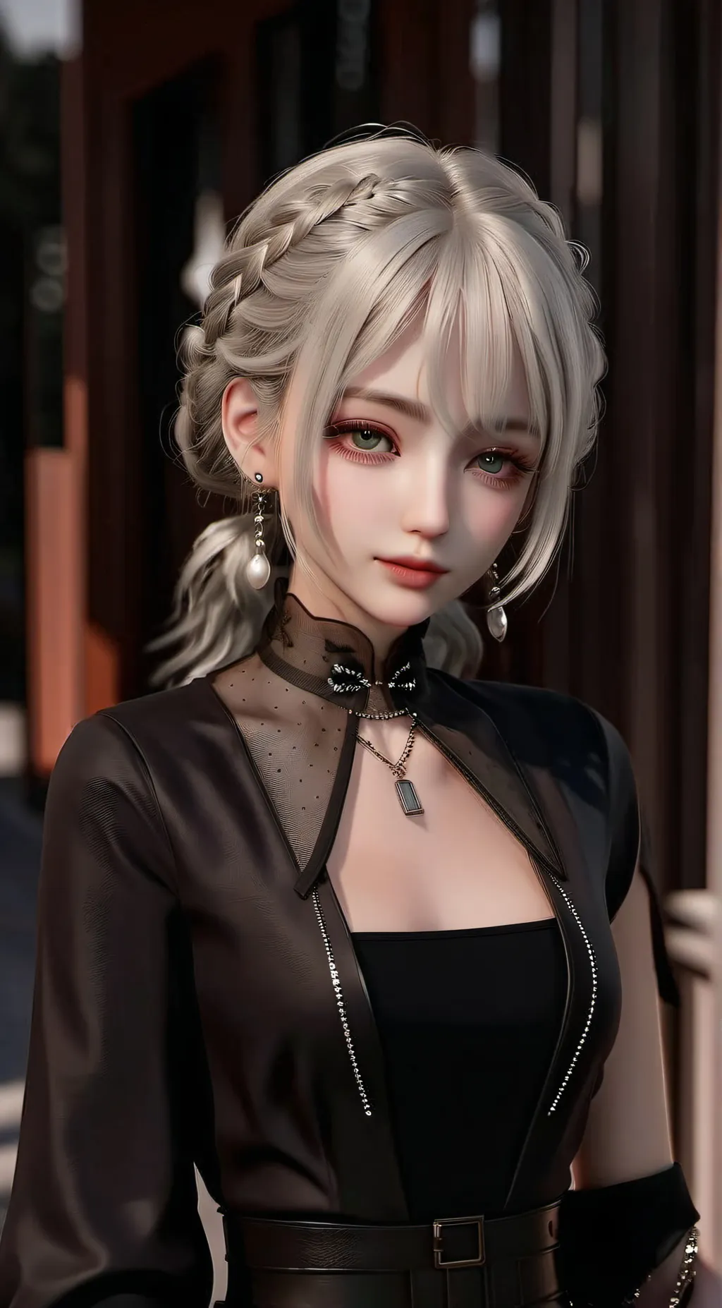ai character: selene background