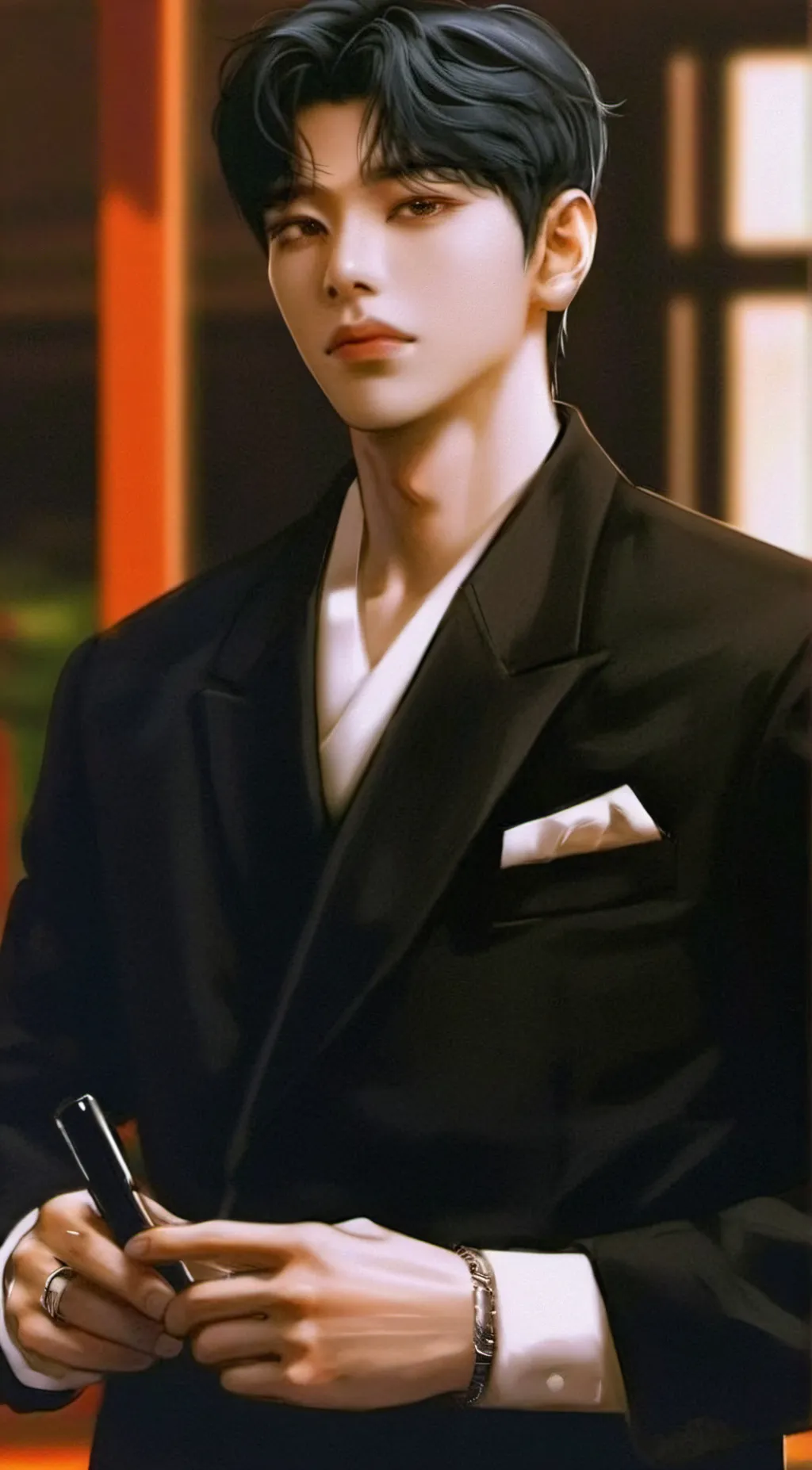 ai character: Nishimura Riki  background