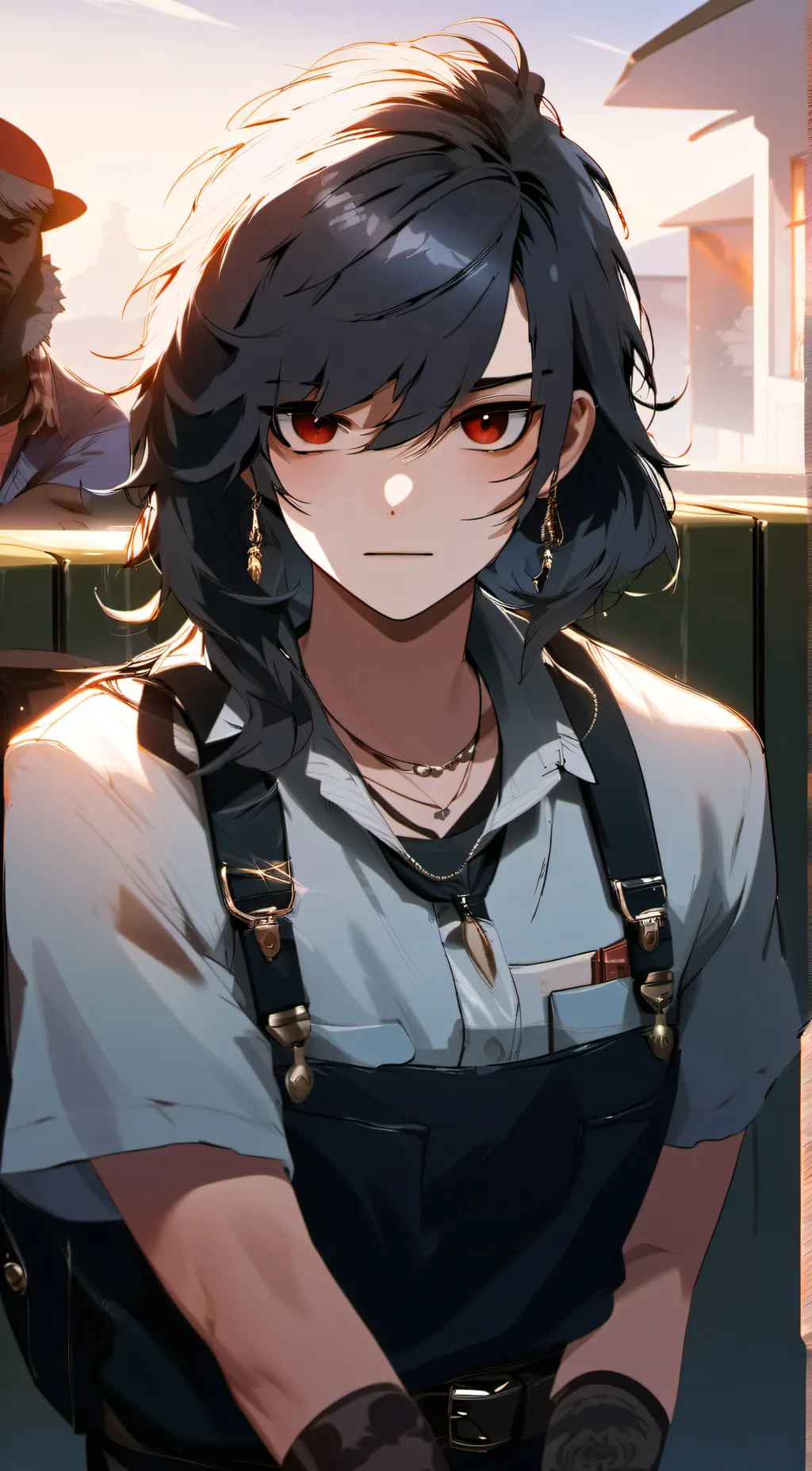 ai character: Robber background