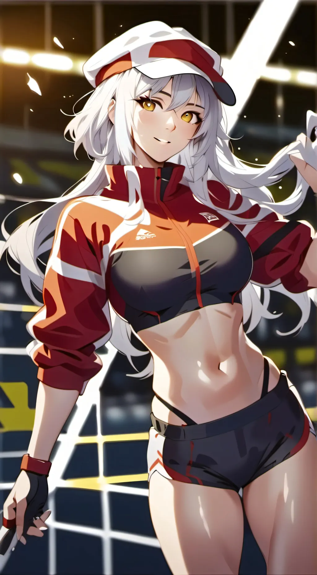 ai character: Crystal background