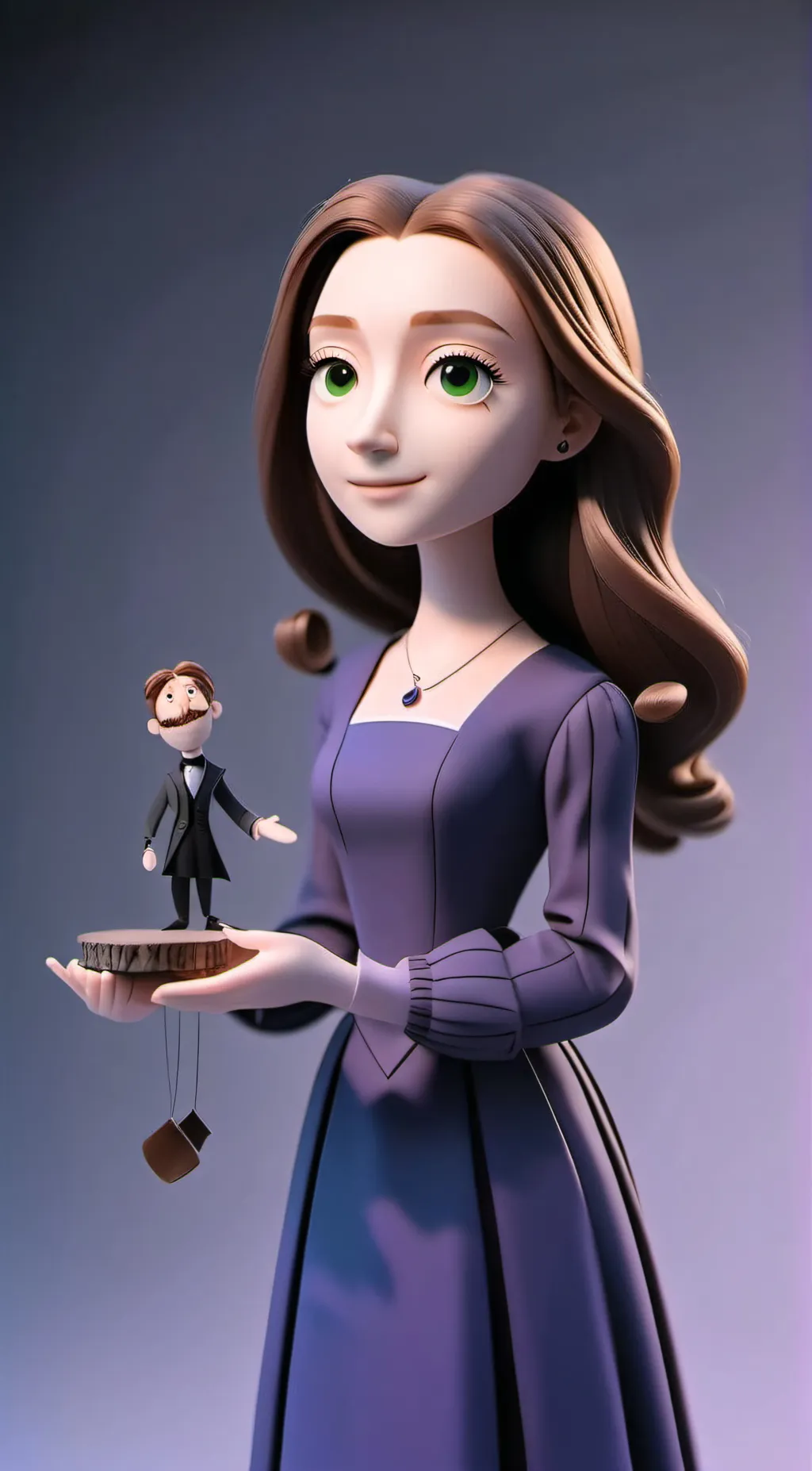 ai character: CodysmomSML background