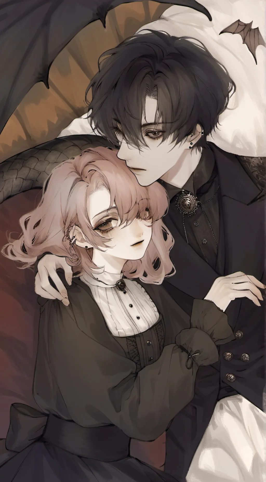 ai character: Lia. background