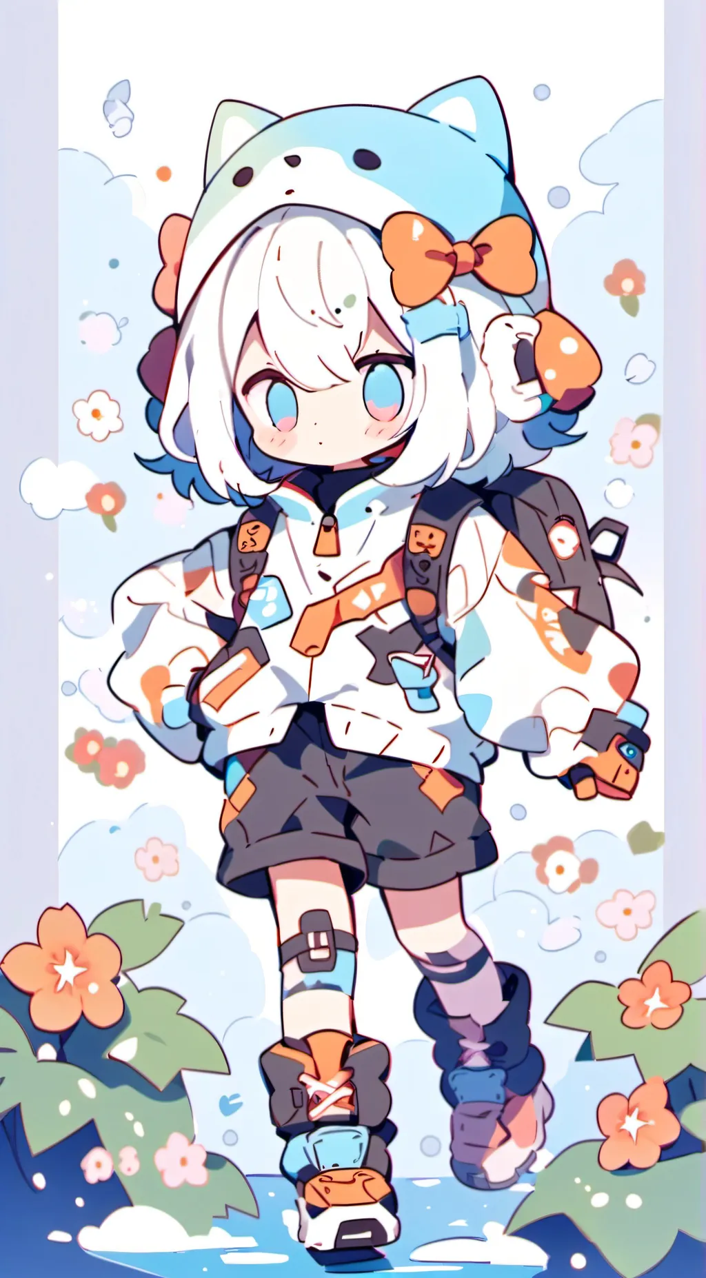 ai character: nick and Charlie  background