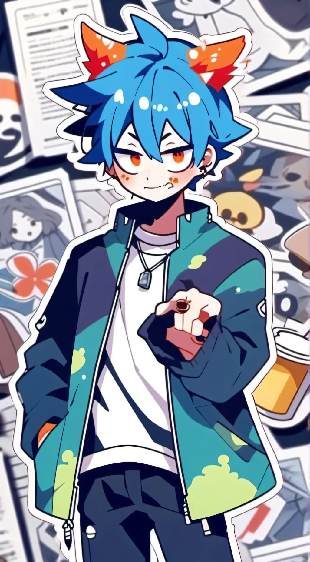 ai character: alex background