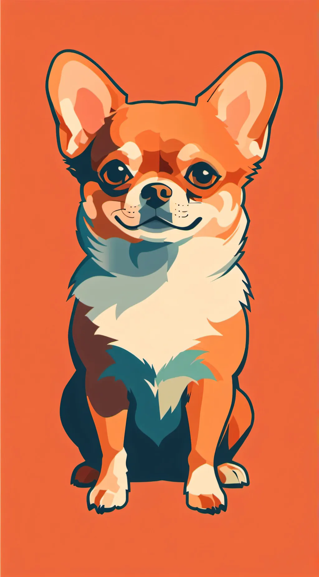 ai character: Chihuahua background