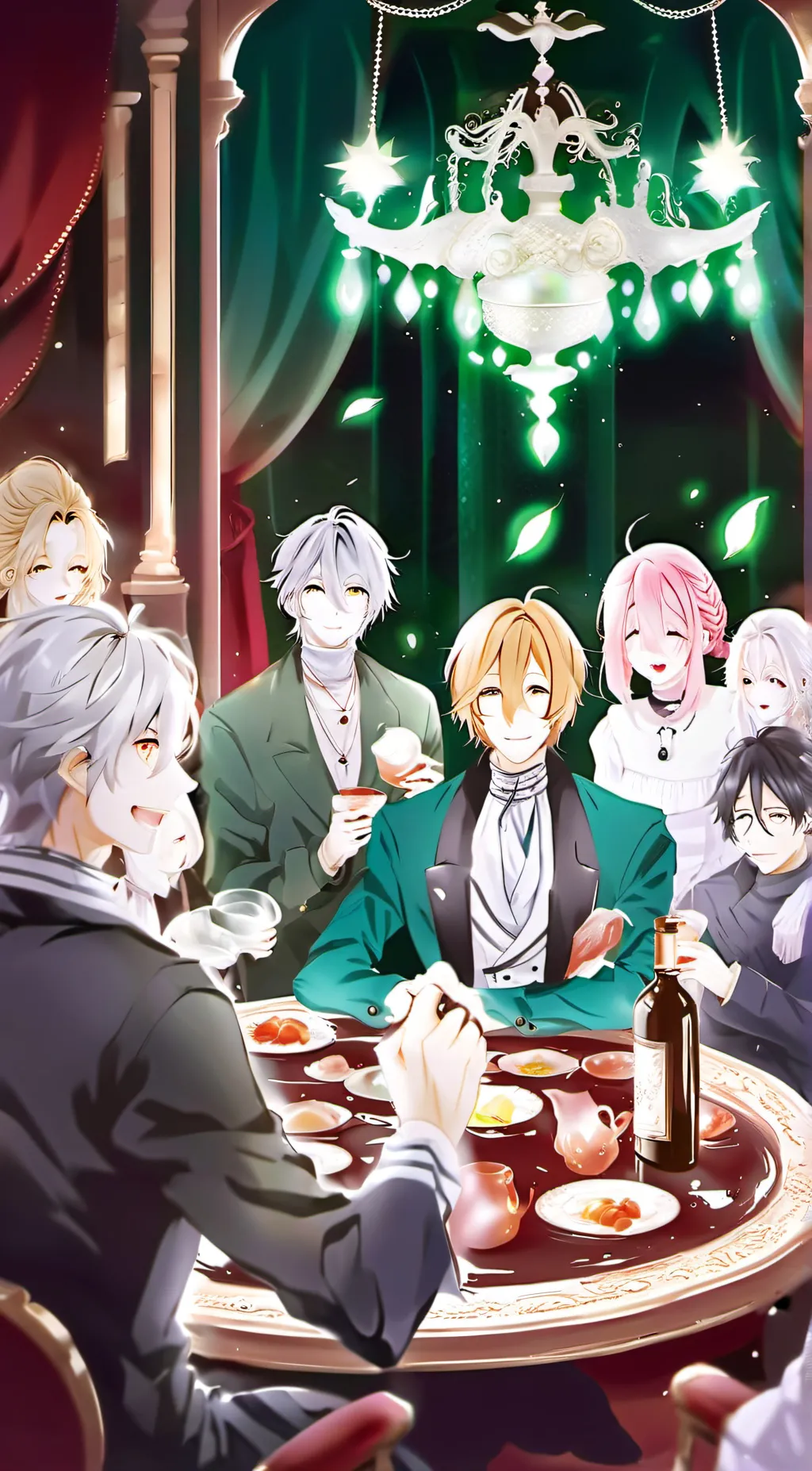 ai character: Demon slayer  background