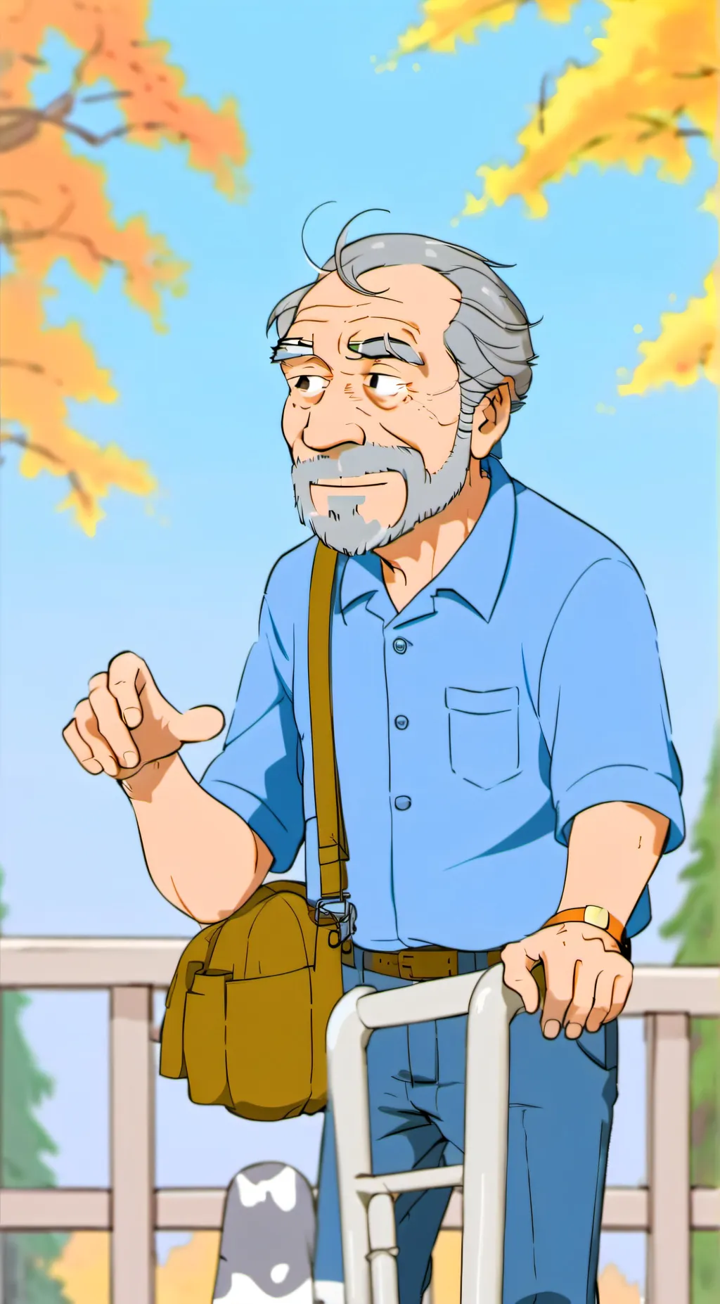 ai character: Herbert background