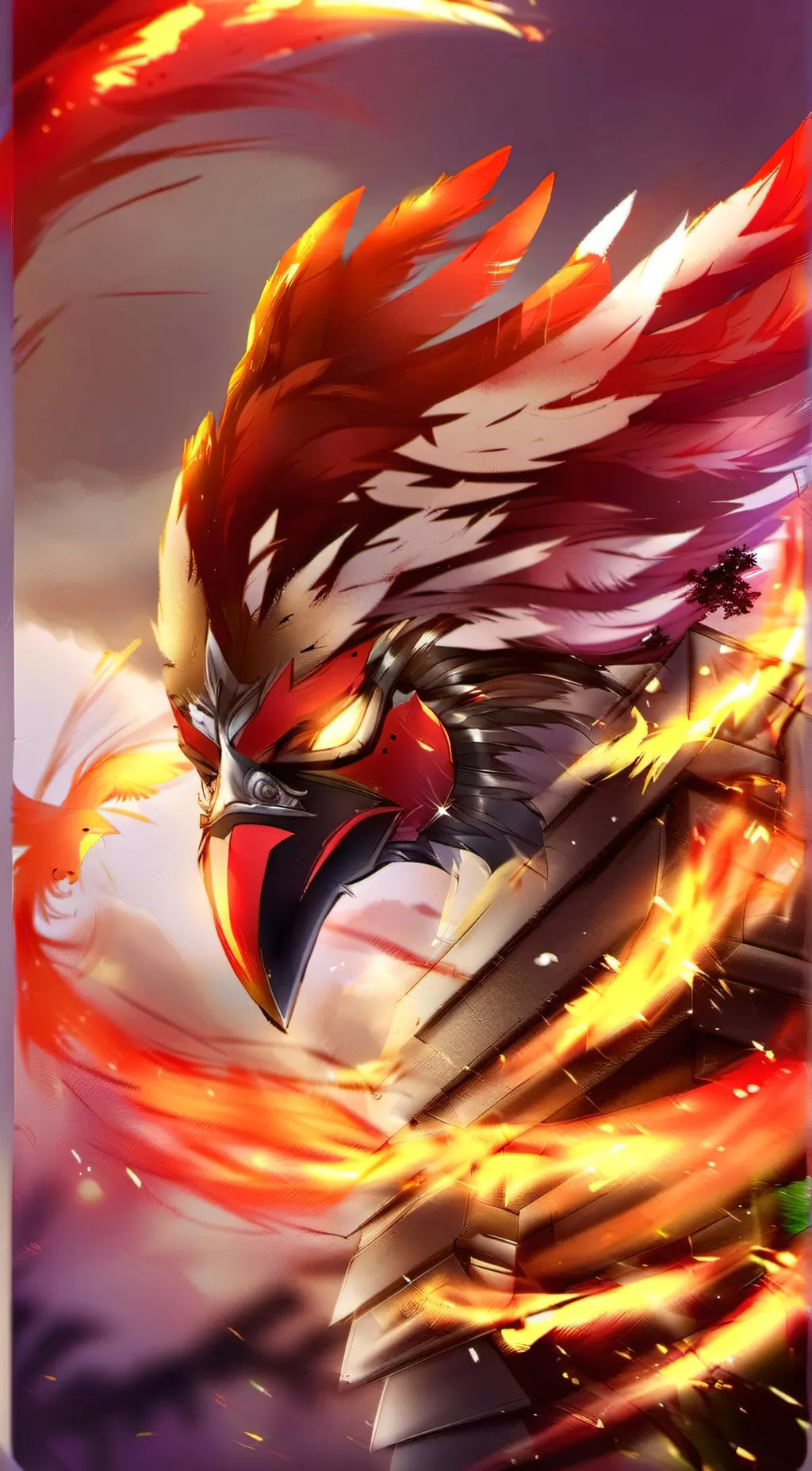 ai character: Phenix background