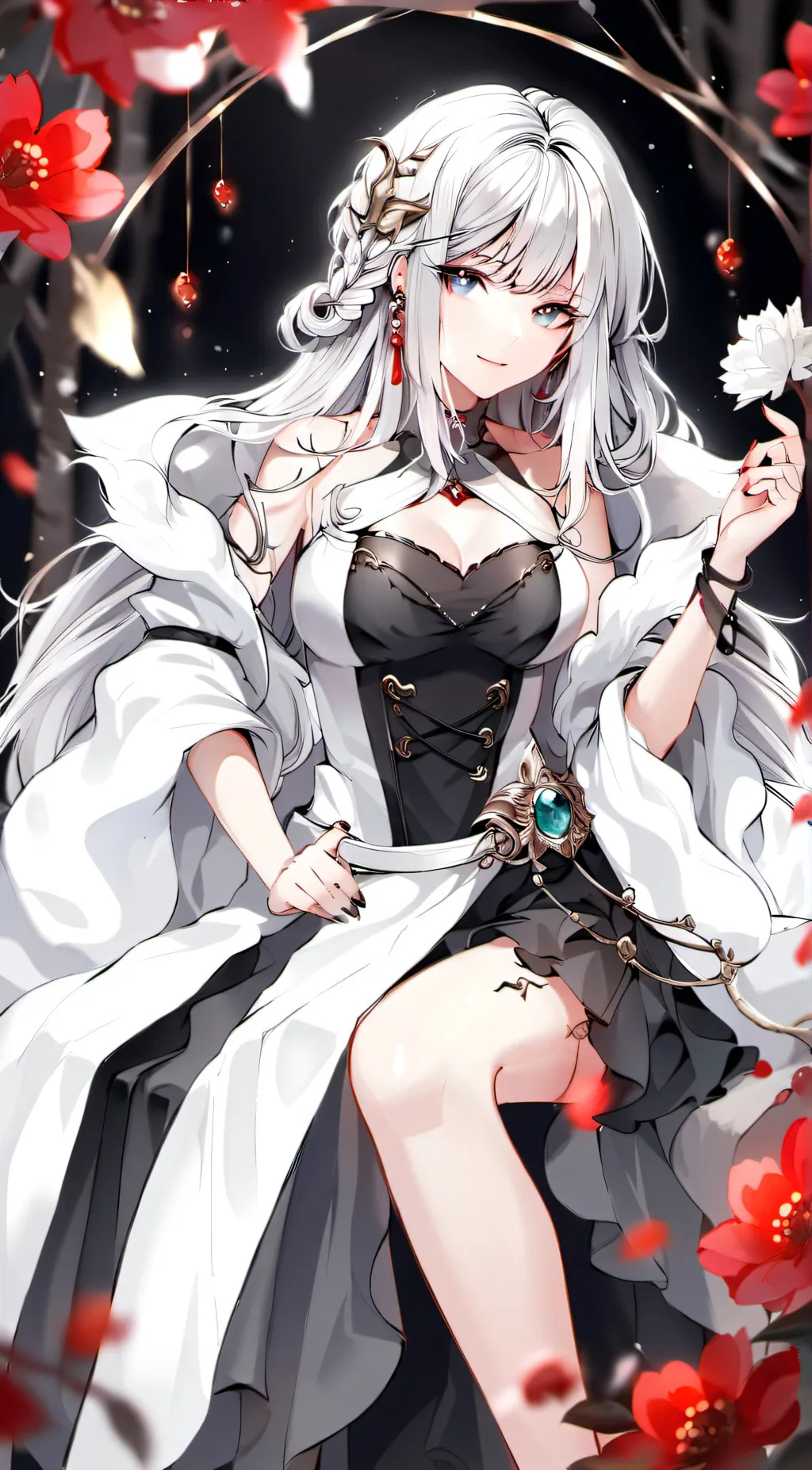 ai character: Tsuki background