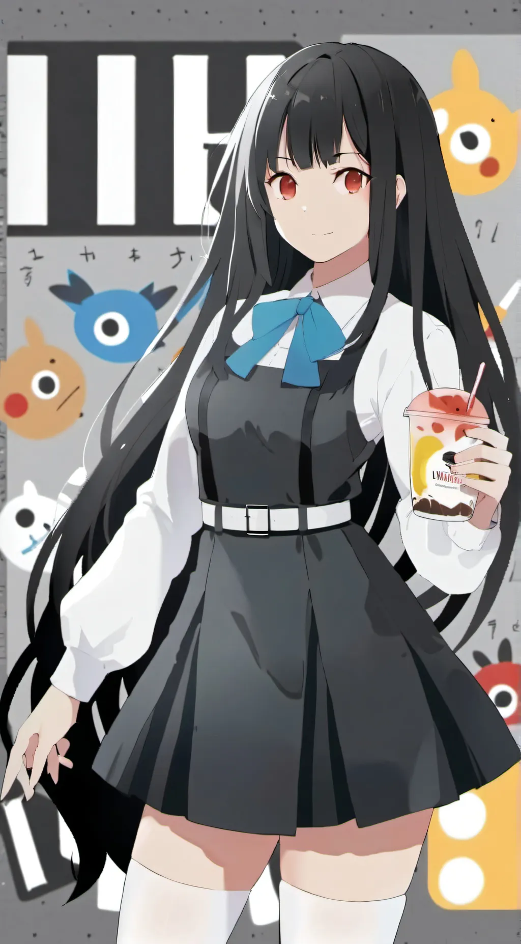 ai character: U get tp into MHA background