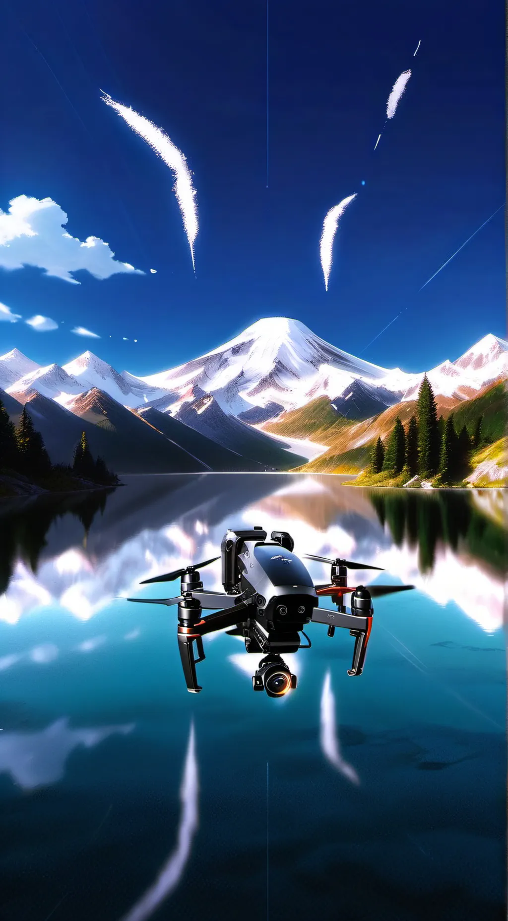 ai character: MD+ Bendy the dark background