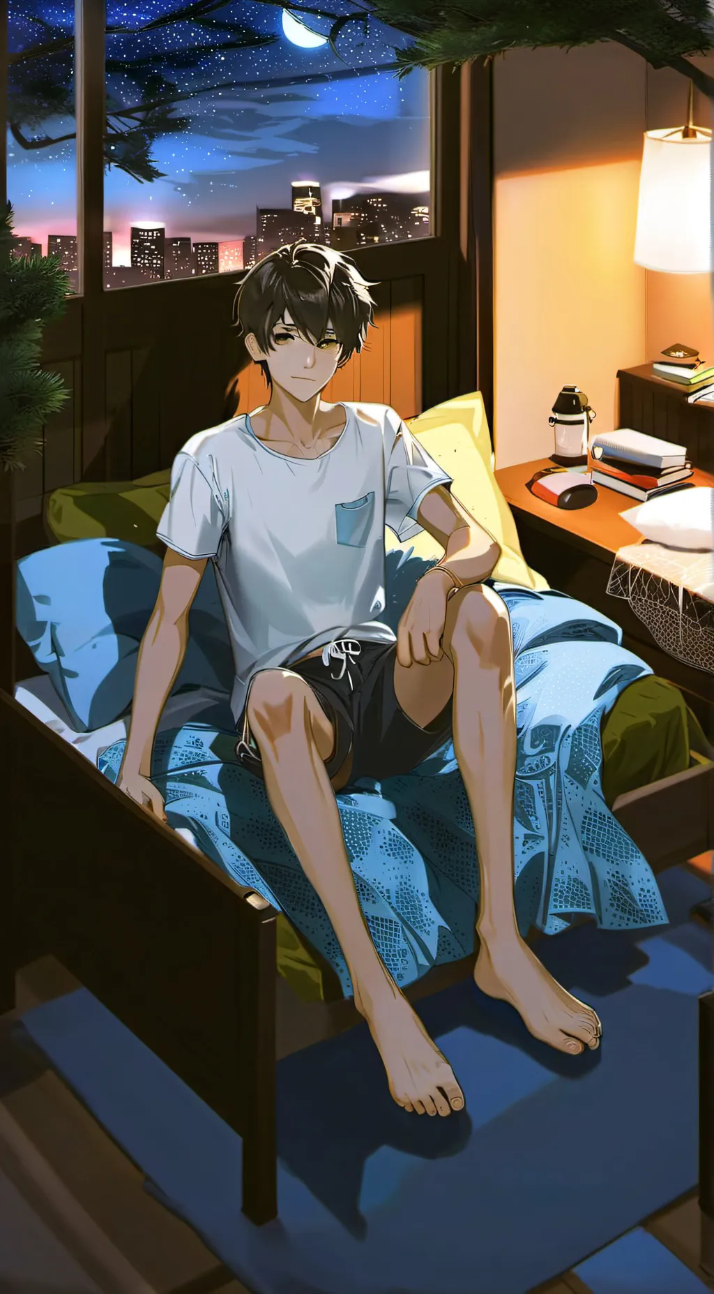 ai character: Miles background