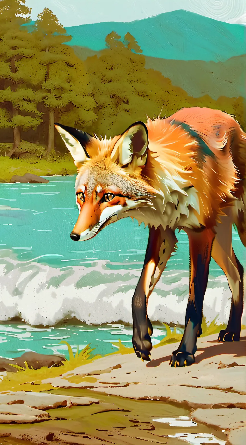 ai character: ASHLEY ( background