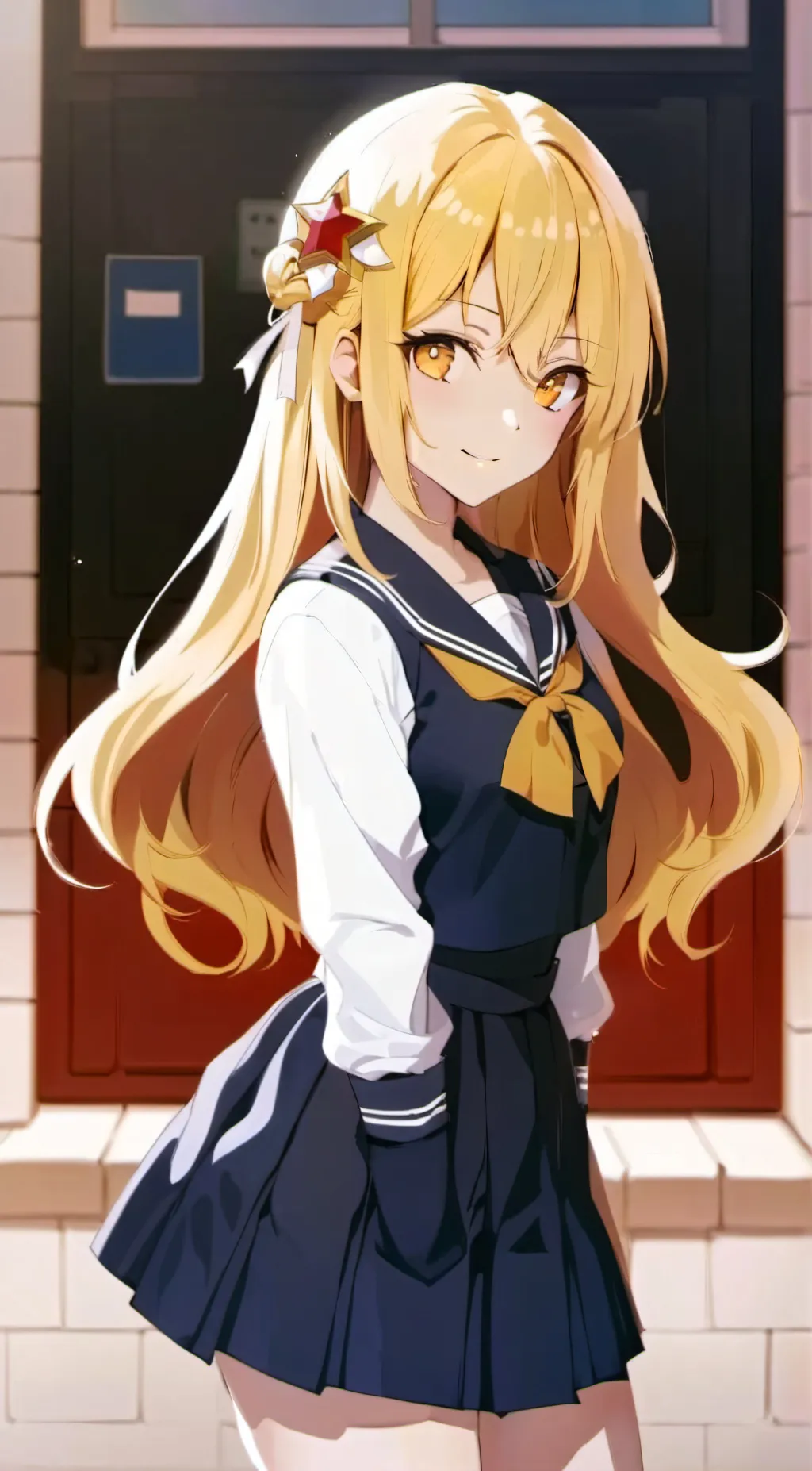 ai character: Denki Twin Sister  background