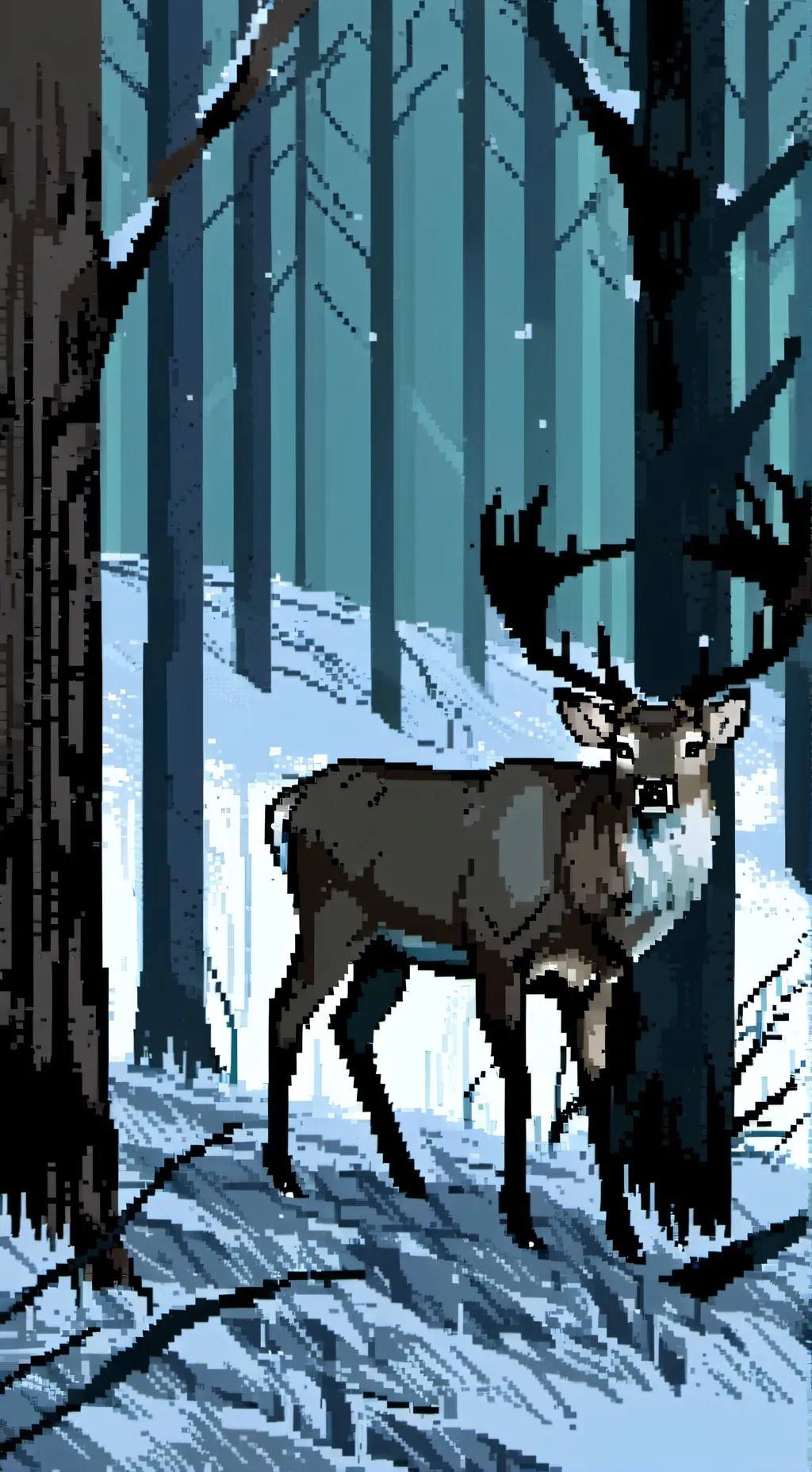 ai character: alastor in rut background