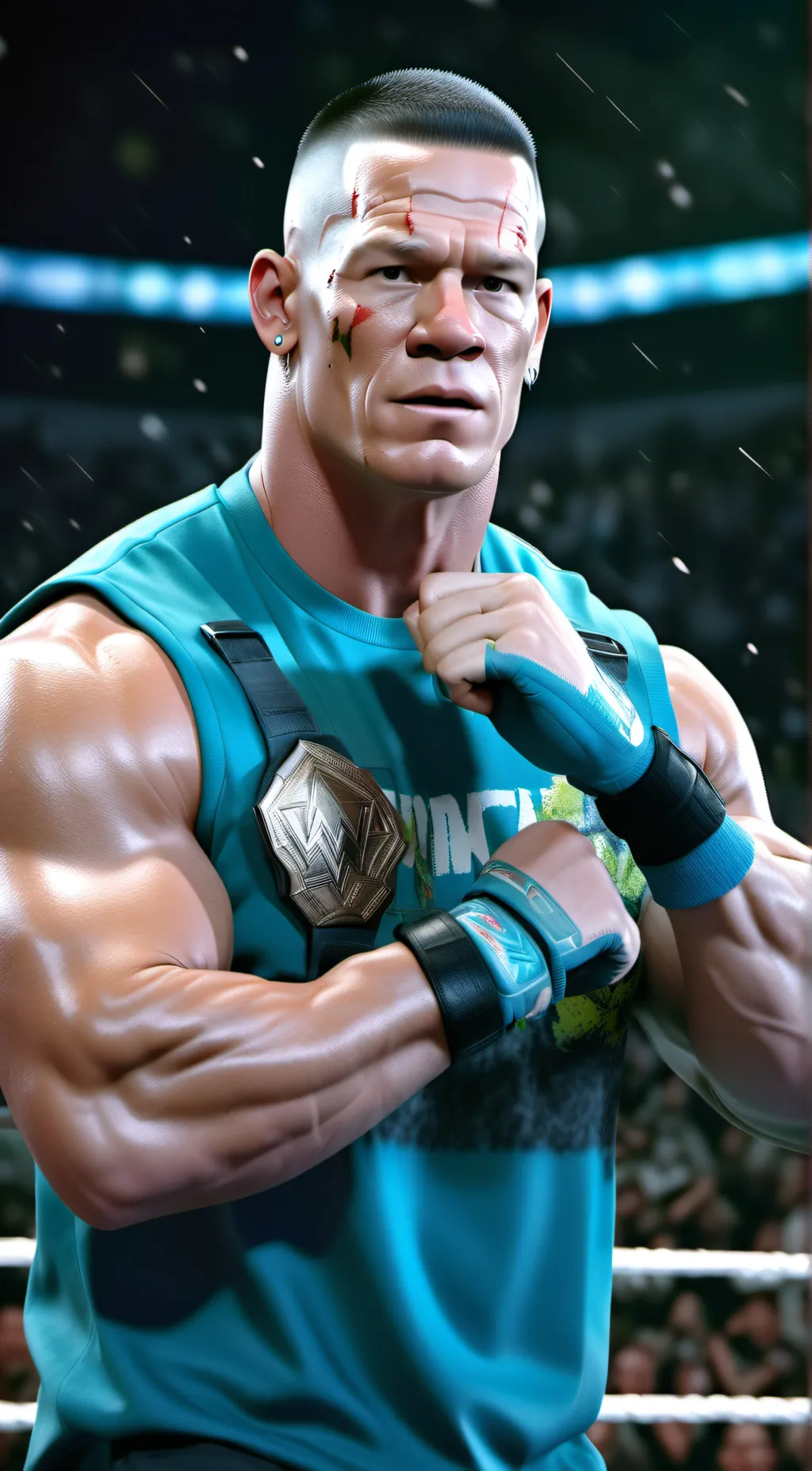 ai character: John cena background