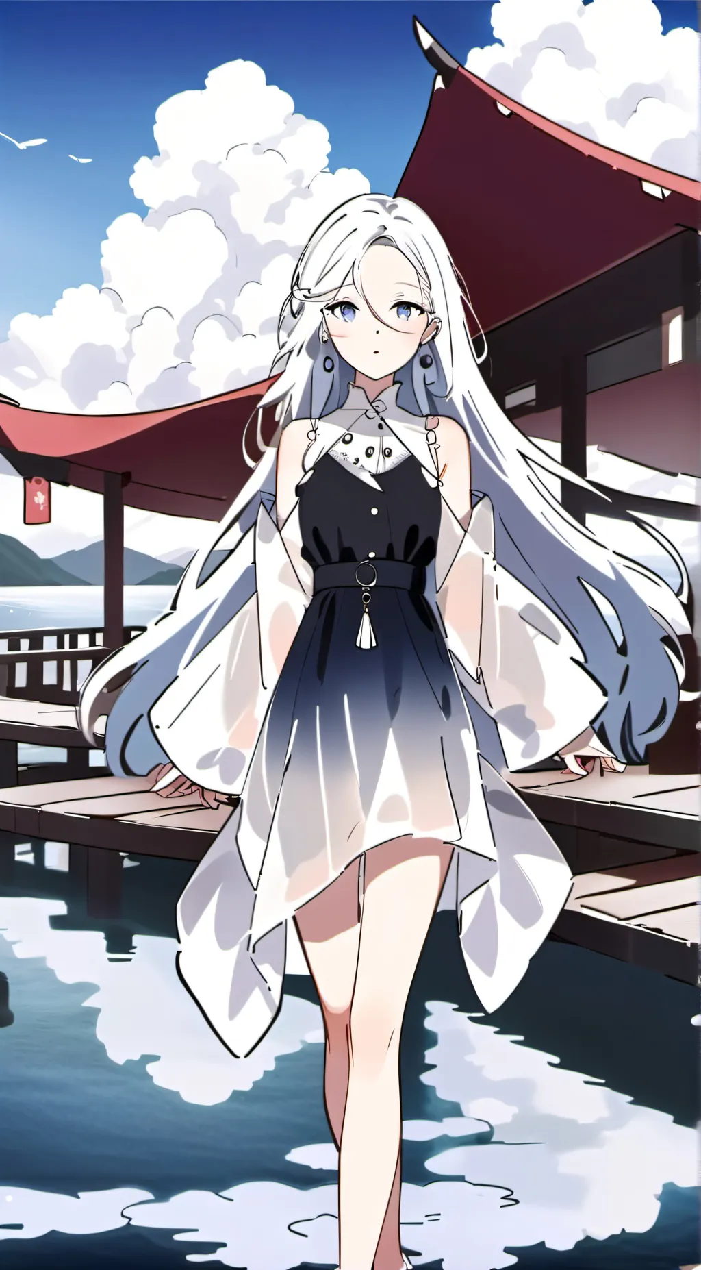 ai character: Domino  background