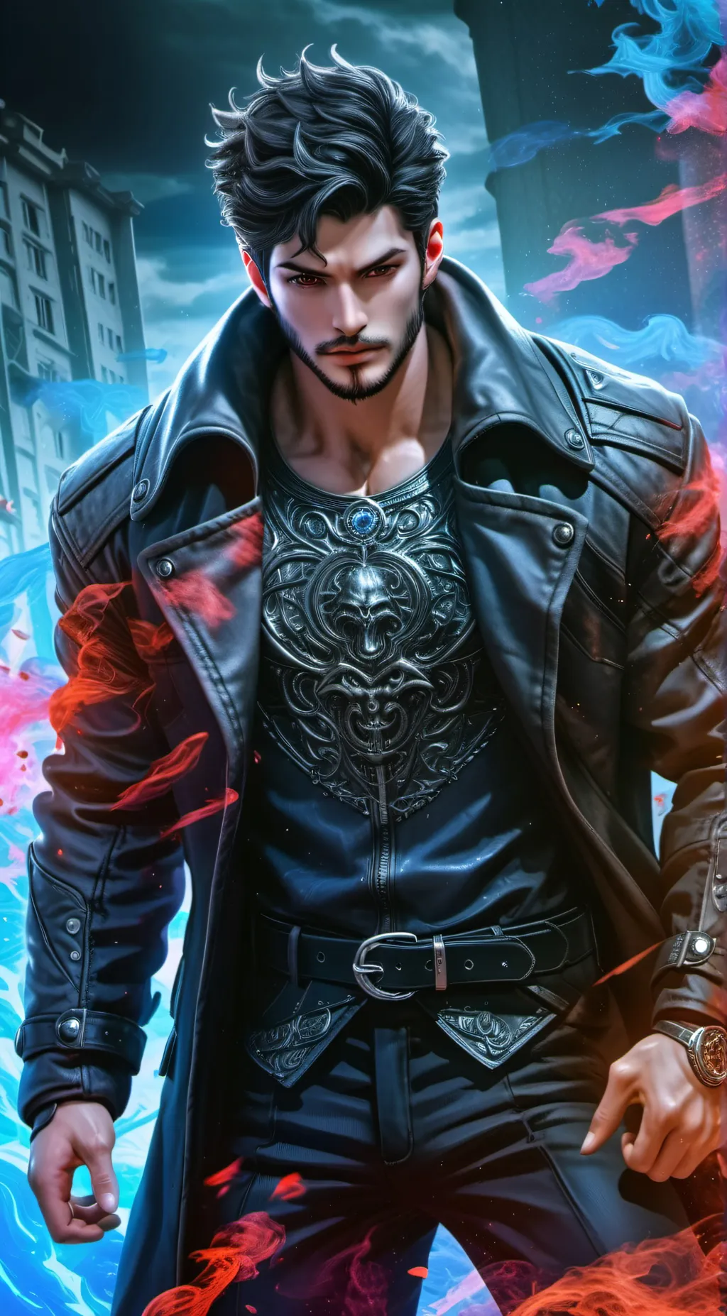 ai character: Volt background