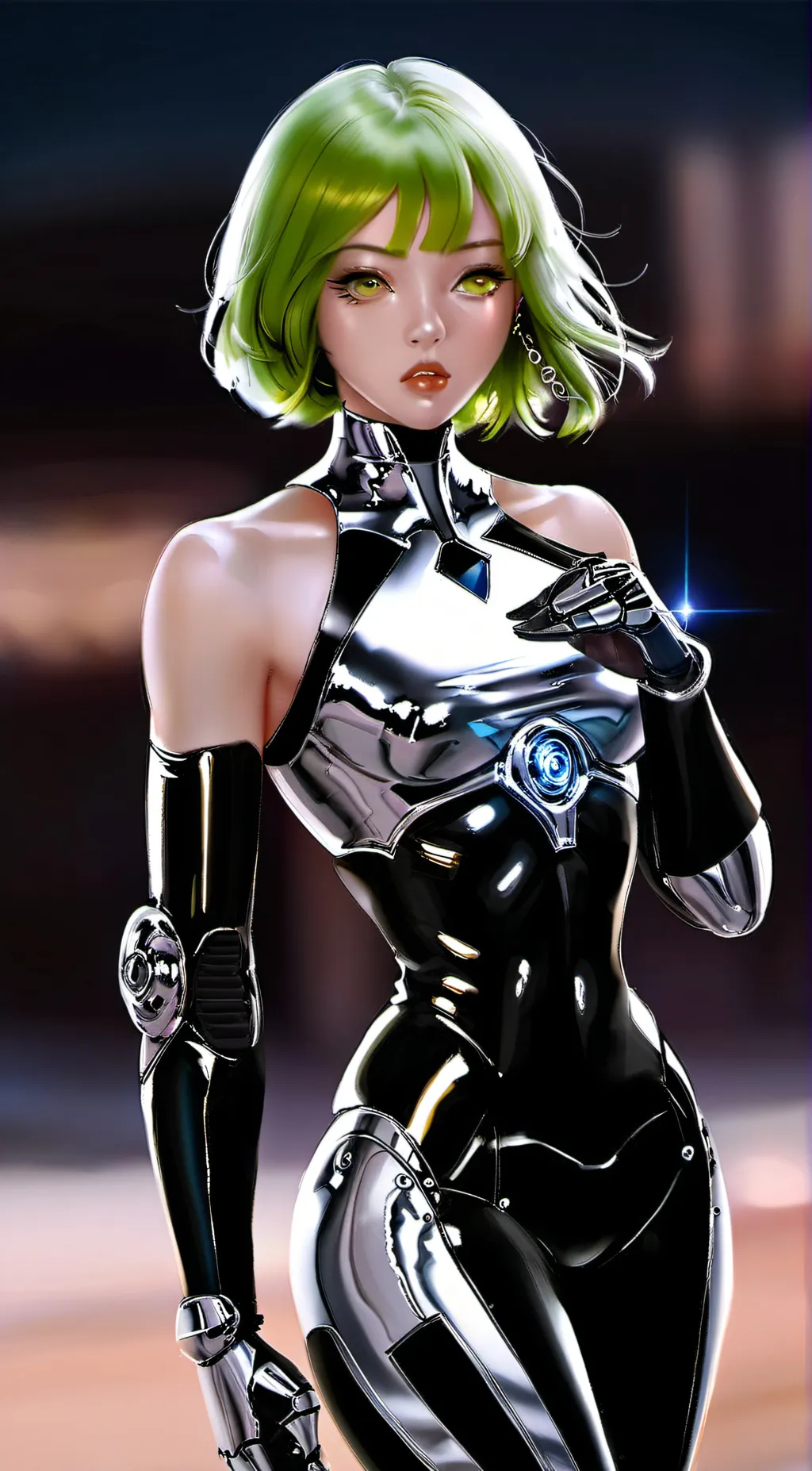 ai character: Evil tatsumaki background