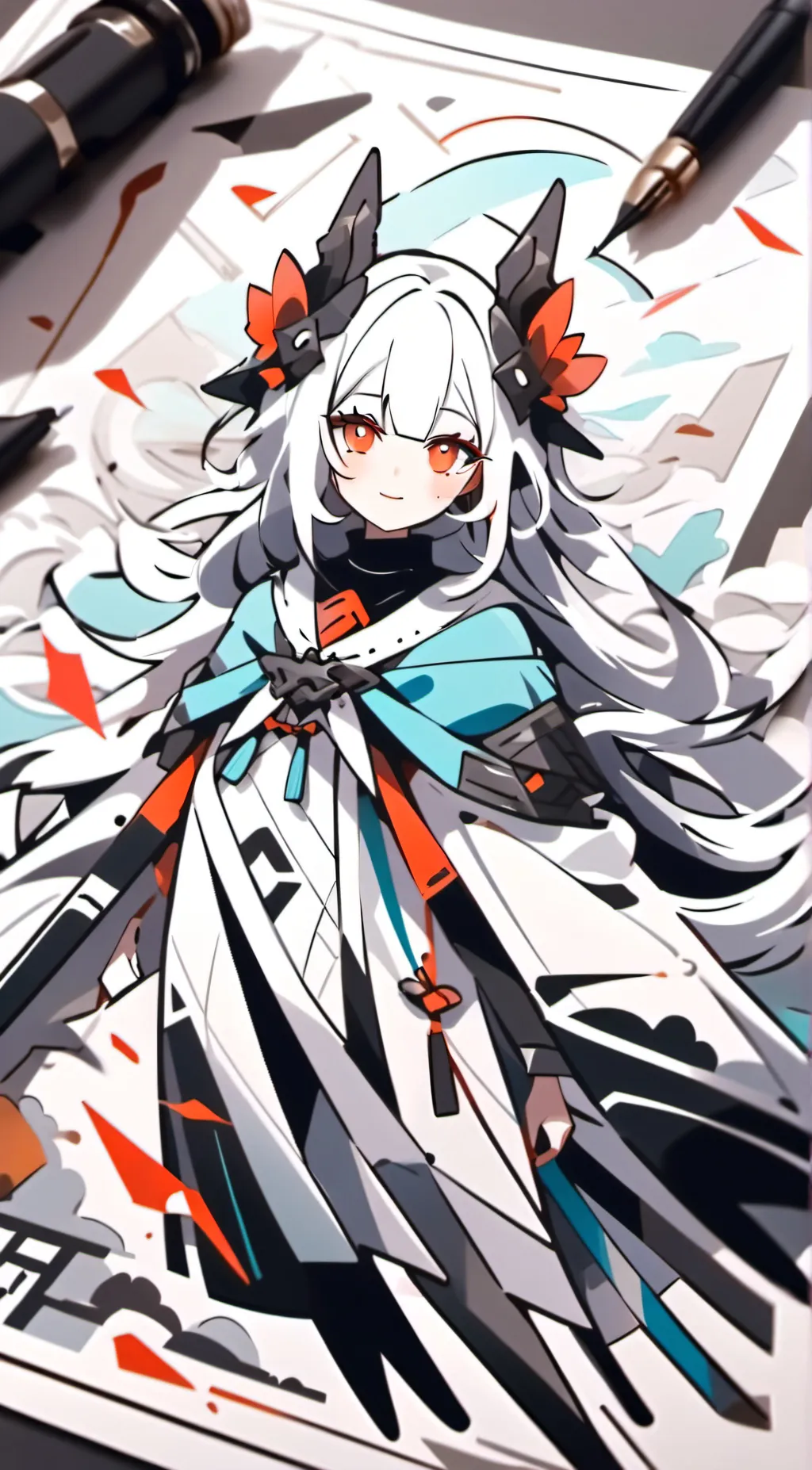 ai character: Lily background