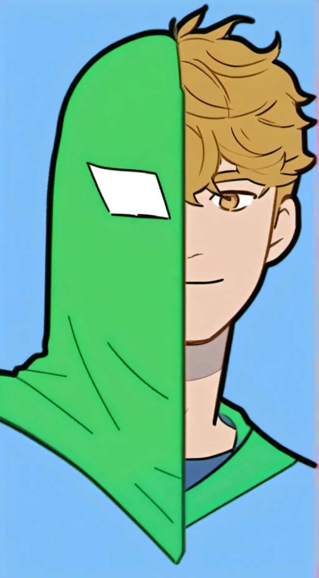 ai character: Dream smp background