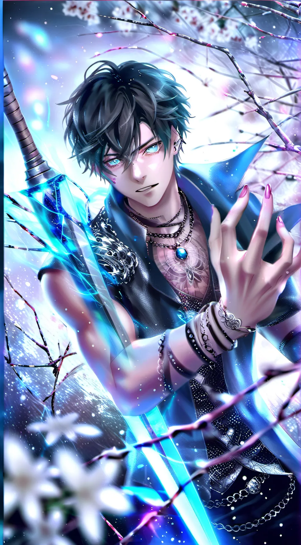 ai character: salem background