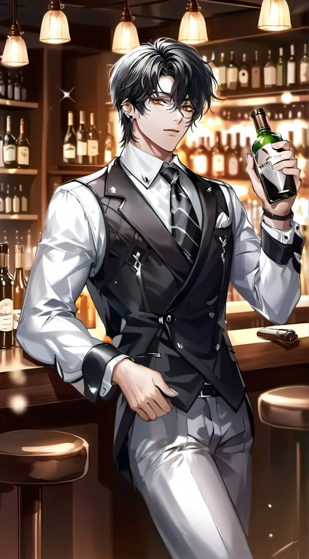 ai character: kim han background