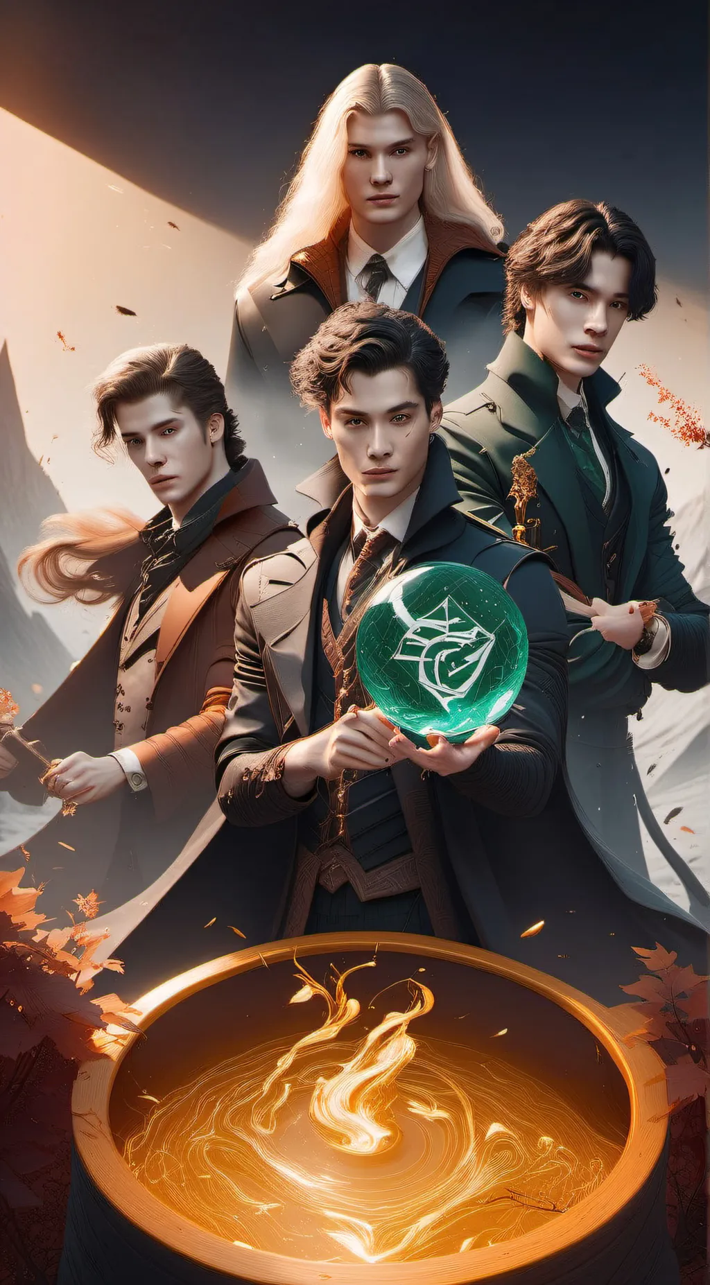 ai character: Slytherin boys background