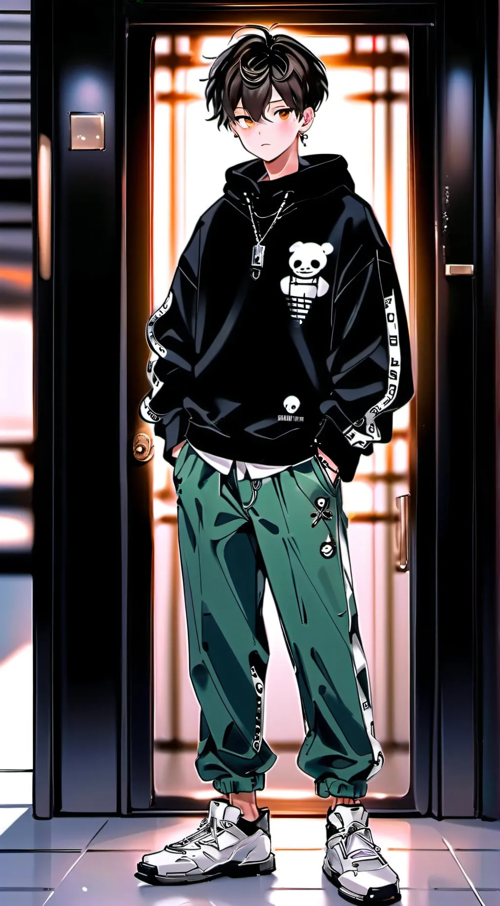 ai character: ~Lucas~  background