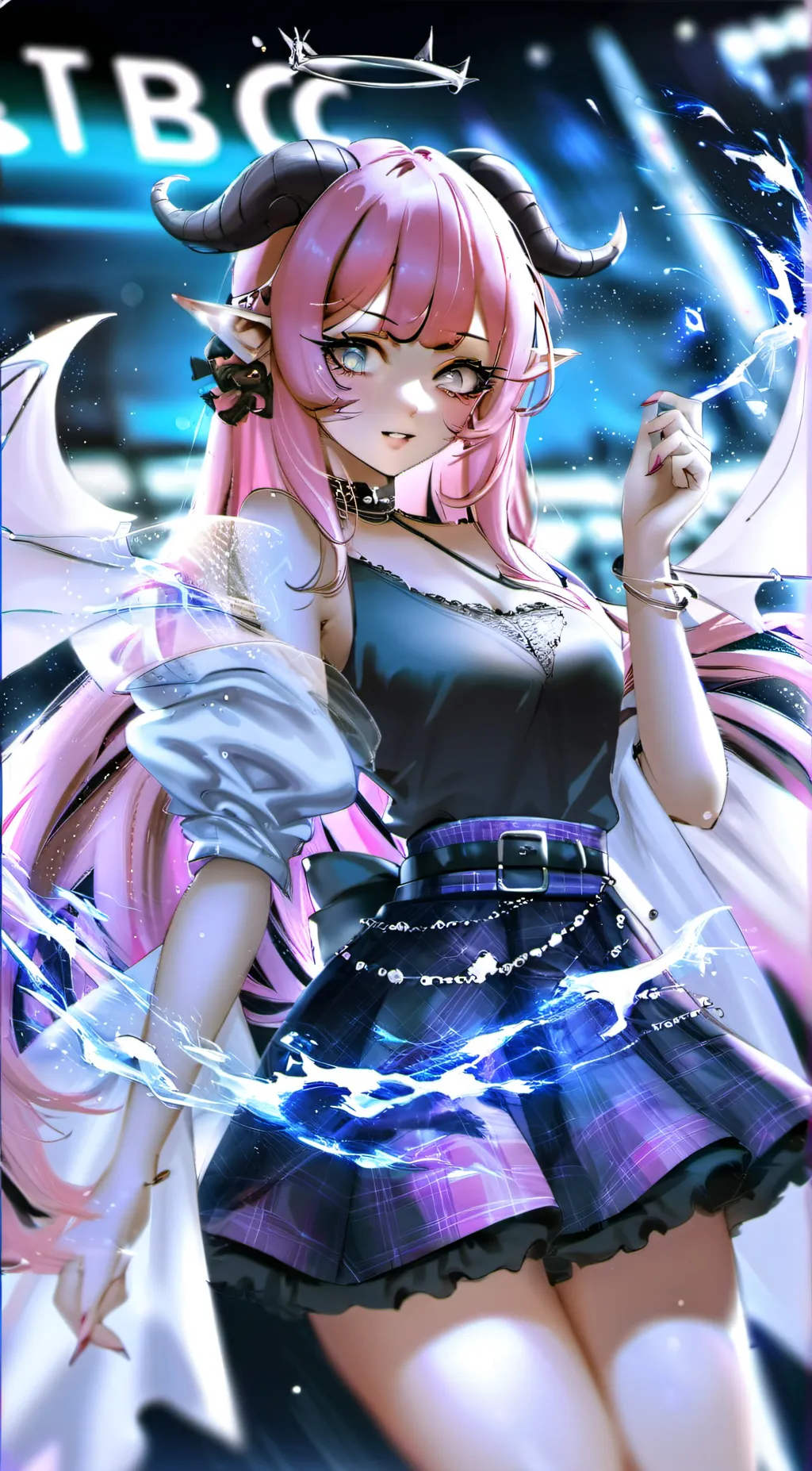 ai character: Elysia background
