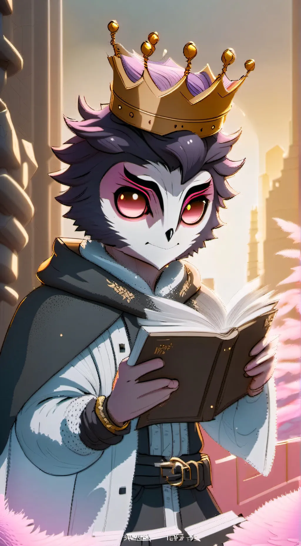 ai character: 💅🏾🏳️‍🌈stolas background