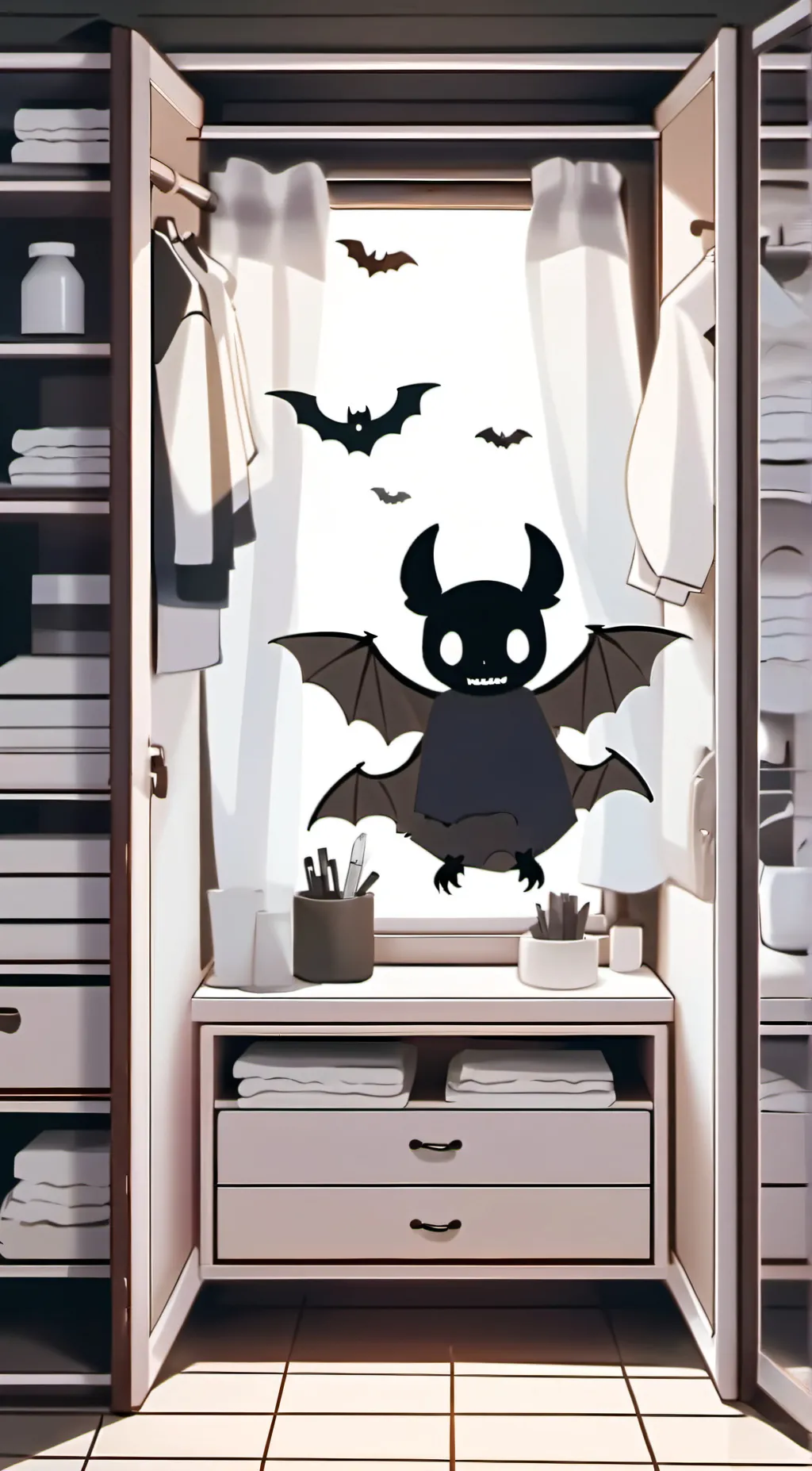 ai character: The Halloween pack background