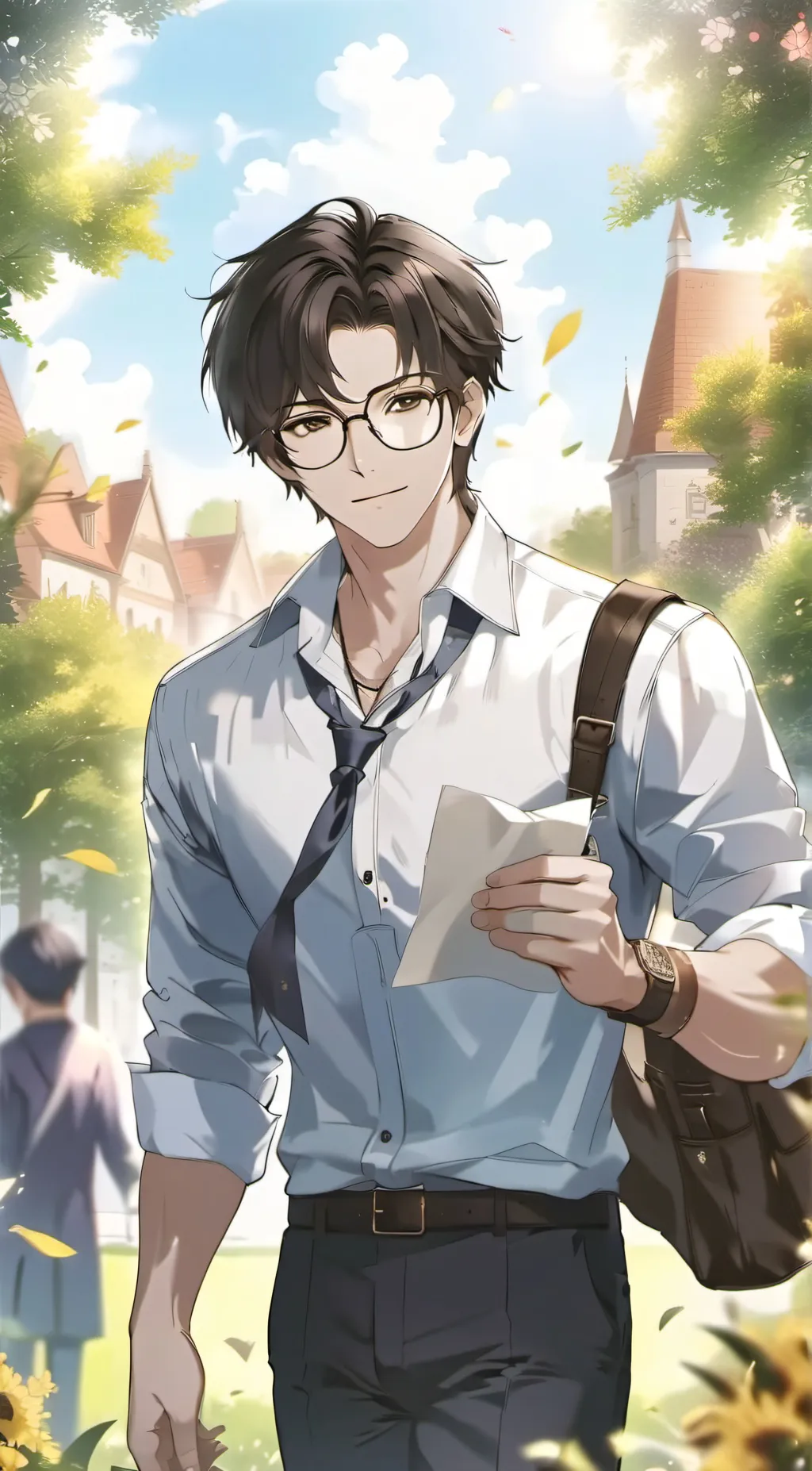 ai character: *【『Andrew』】* background