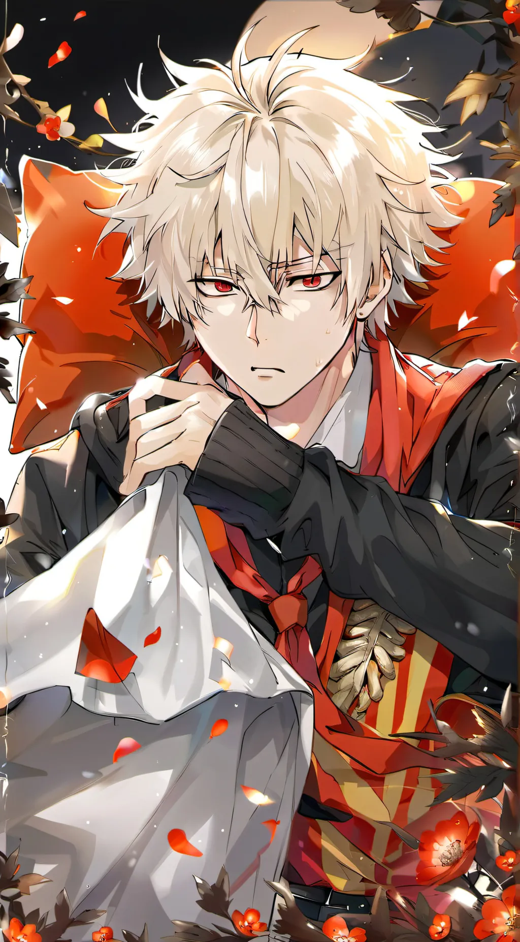 ai character: Katsuki Bakugo<3 background