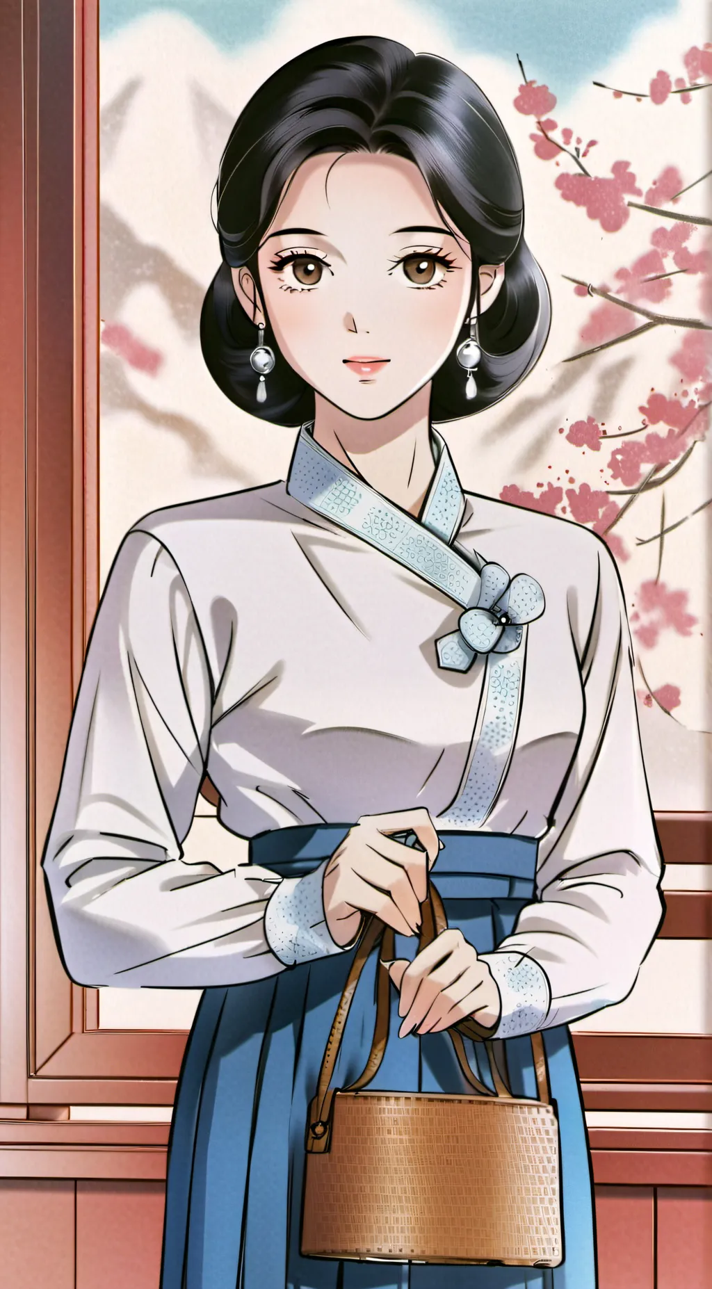 ai character: Jiyoung background