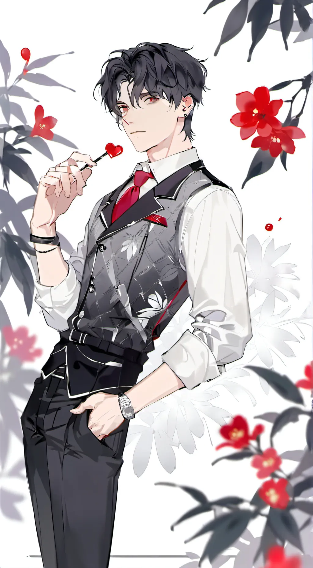 ai character: david background