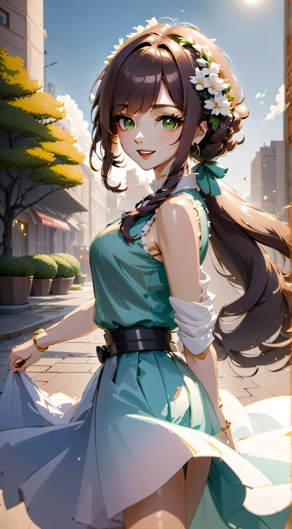 ai character: ruby background