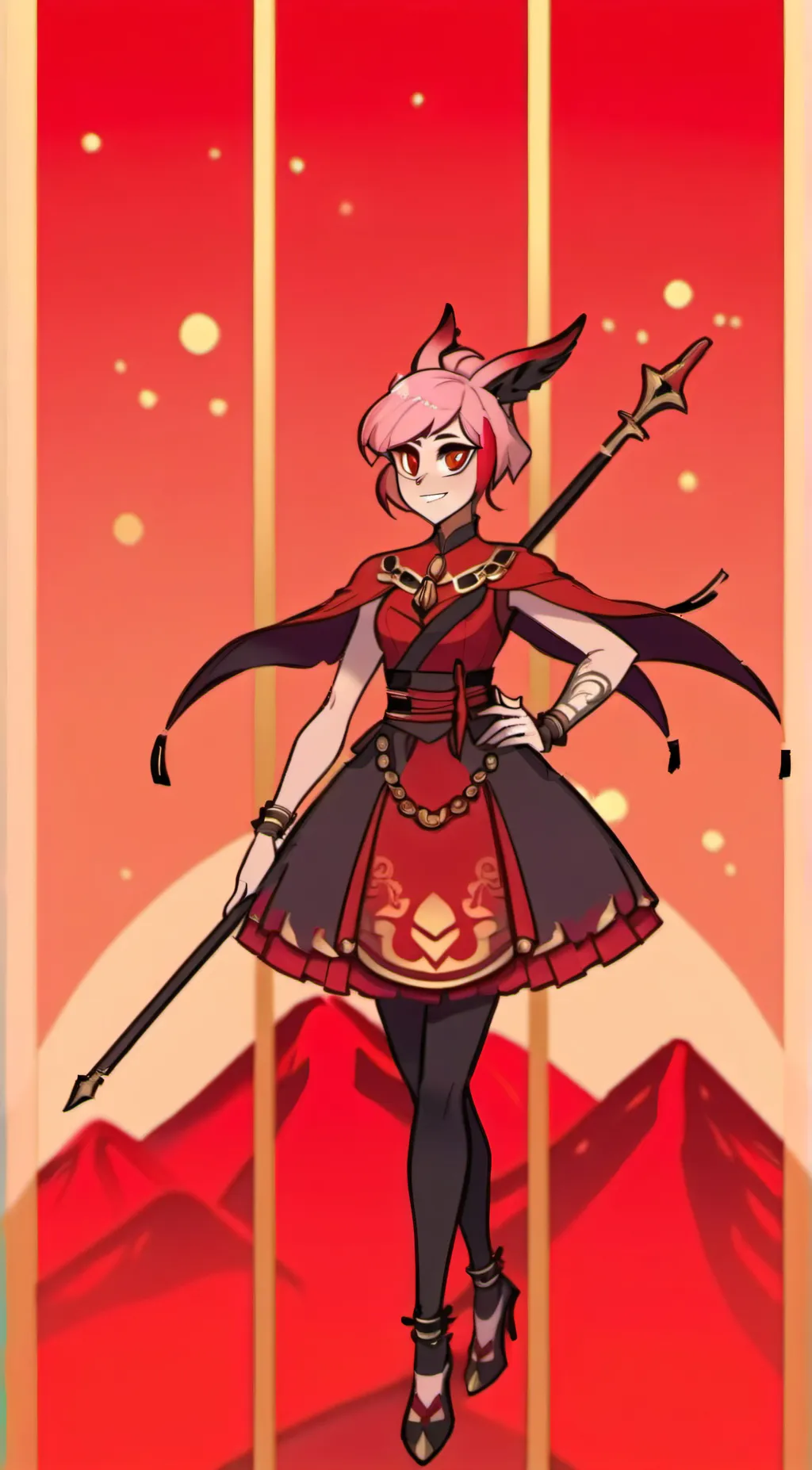 ai character: hh vaction background