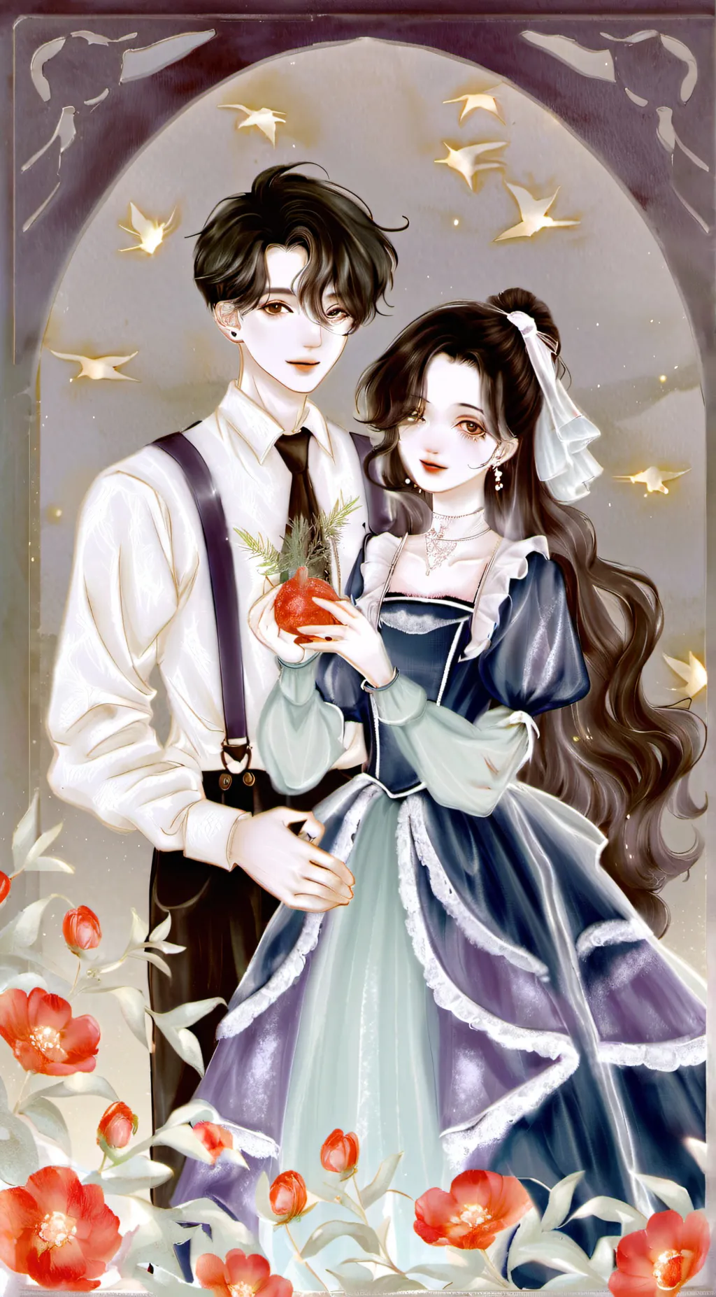 ai character: tang  background