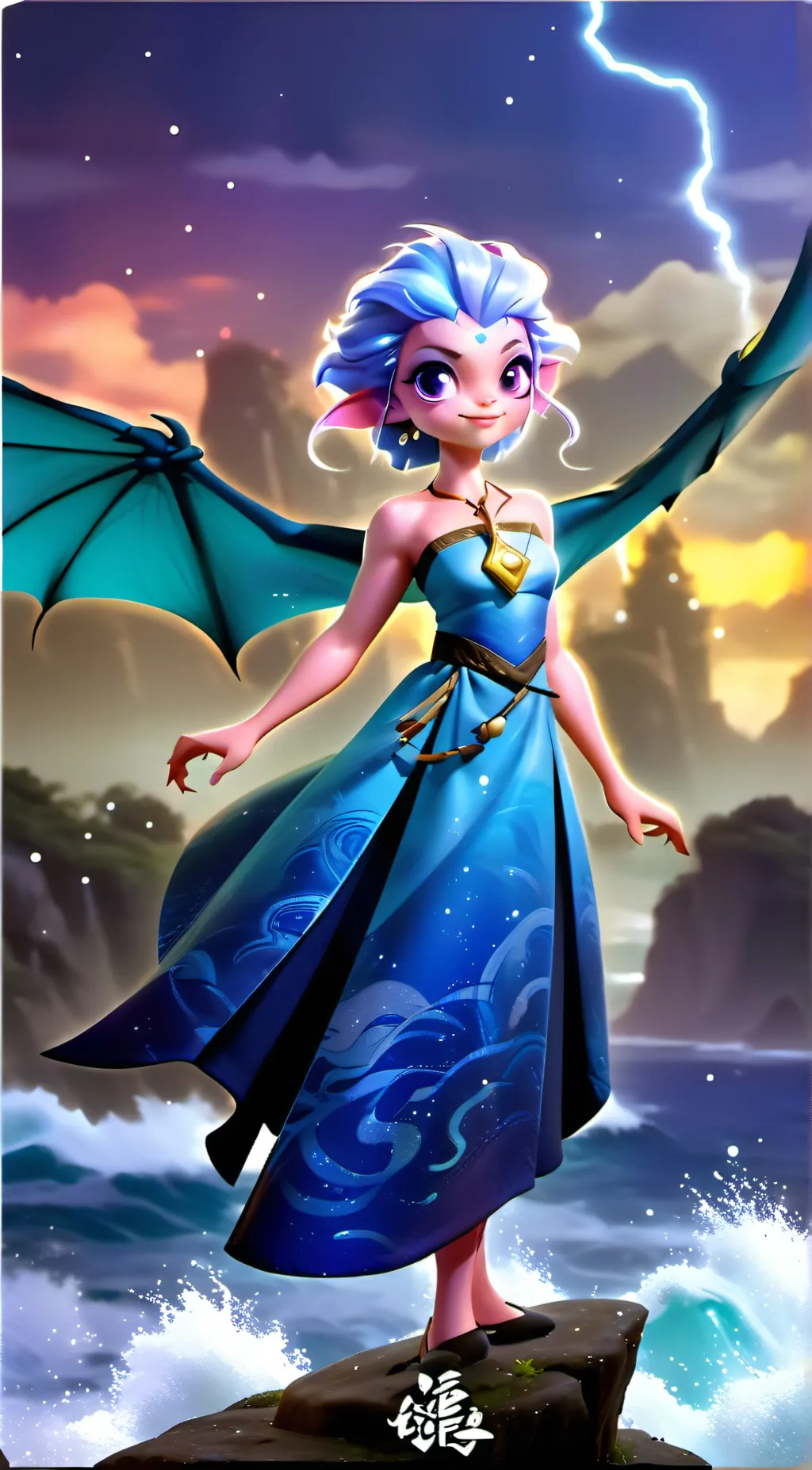 ai character: Raia background