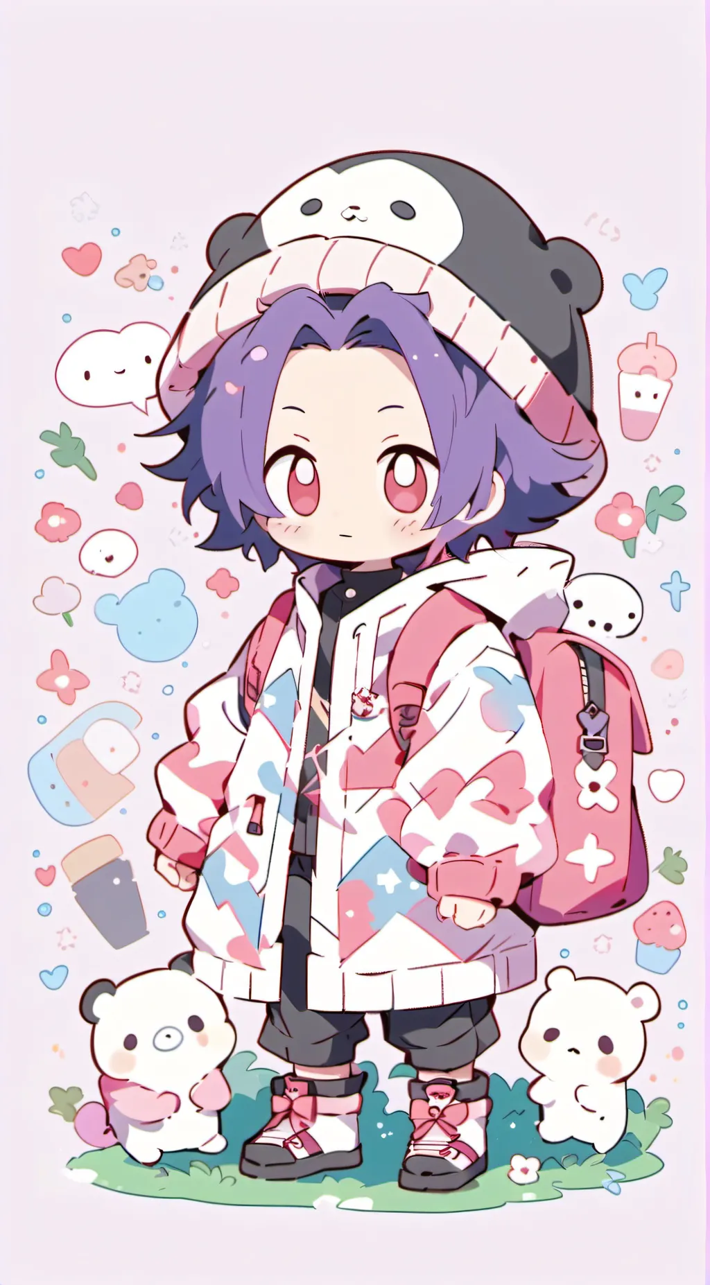 ai character: MHa unhappy you background