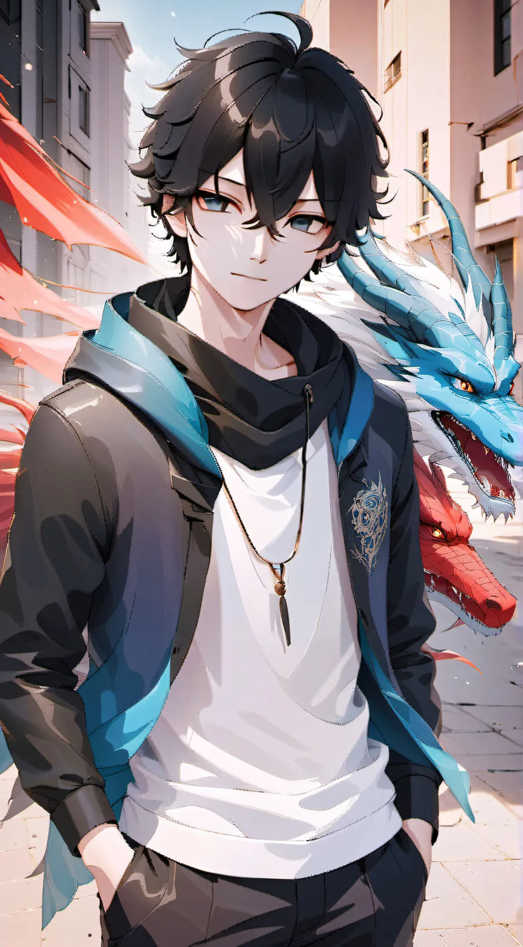 ai character: kian background