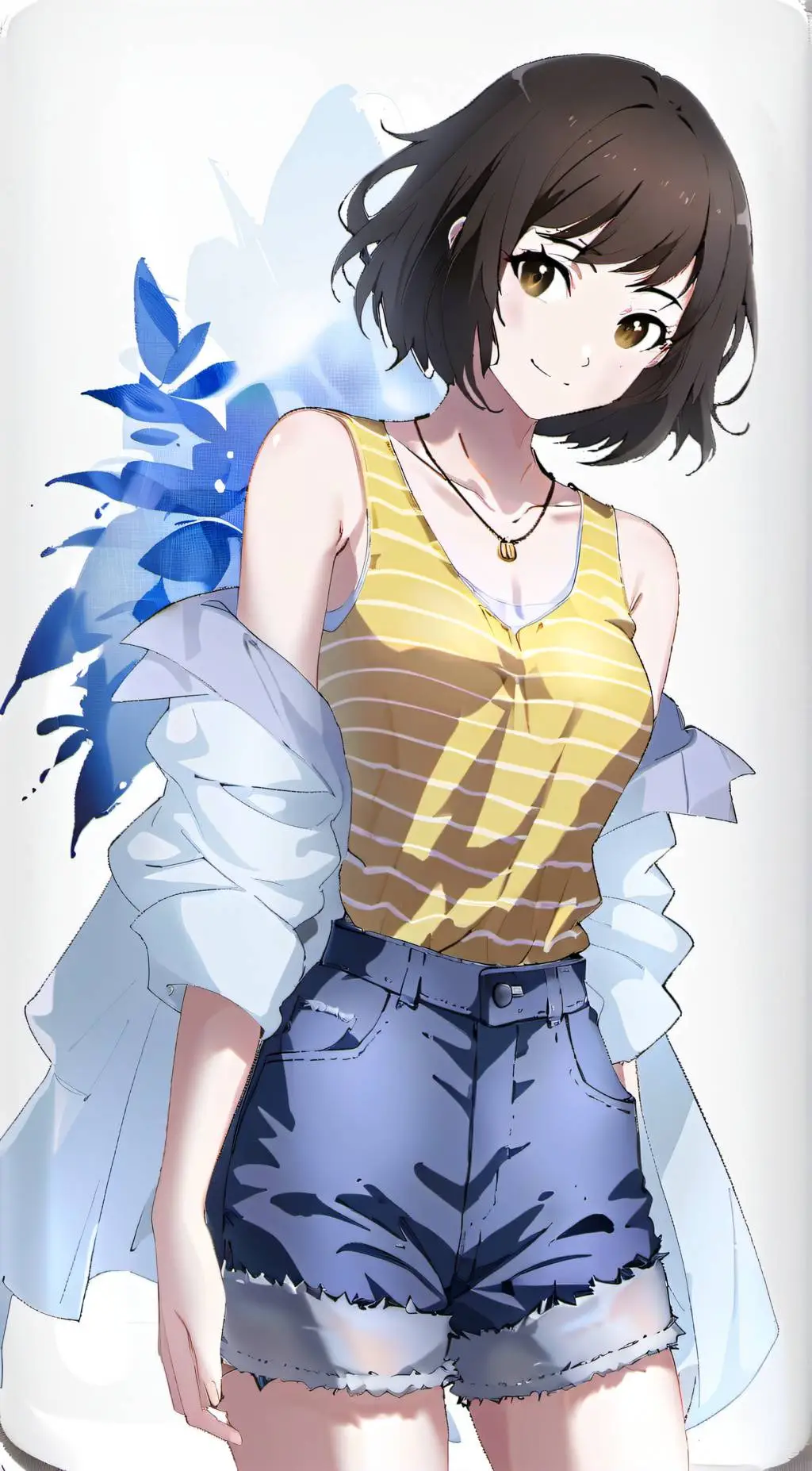 ai character: Ms. Kawakami  background