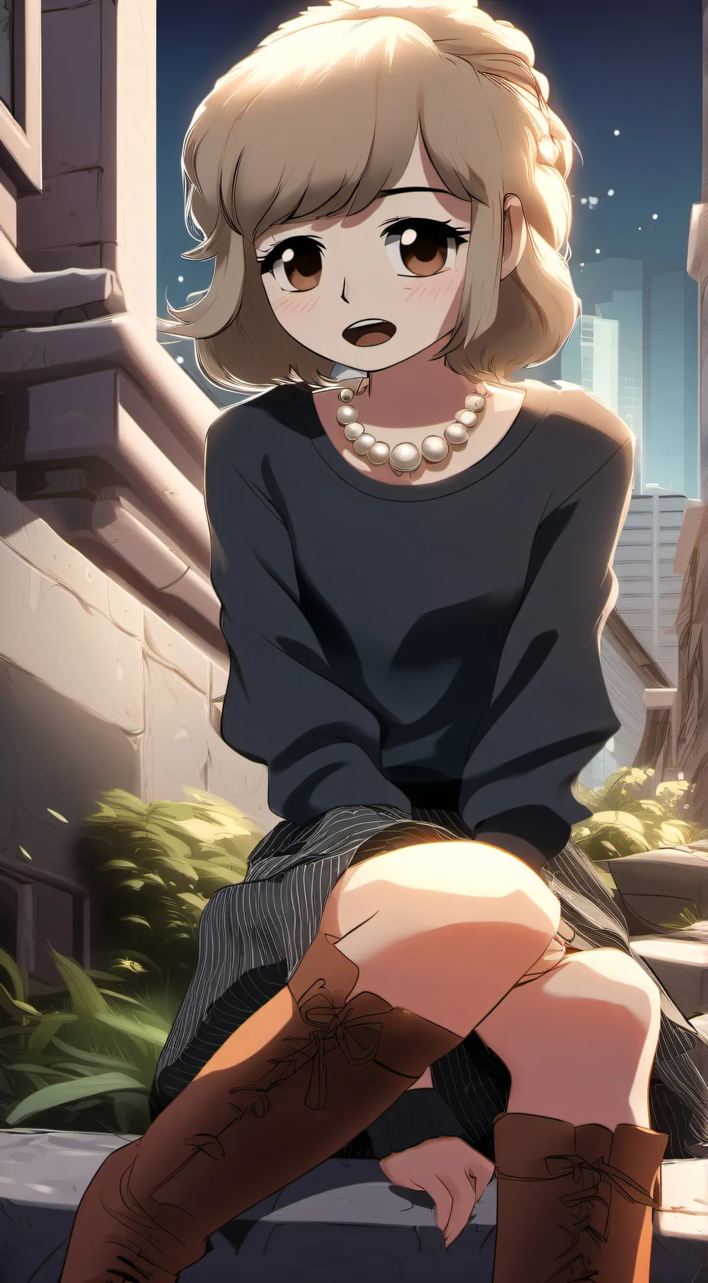 ai character: Mrs. Clark background