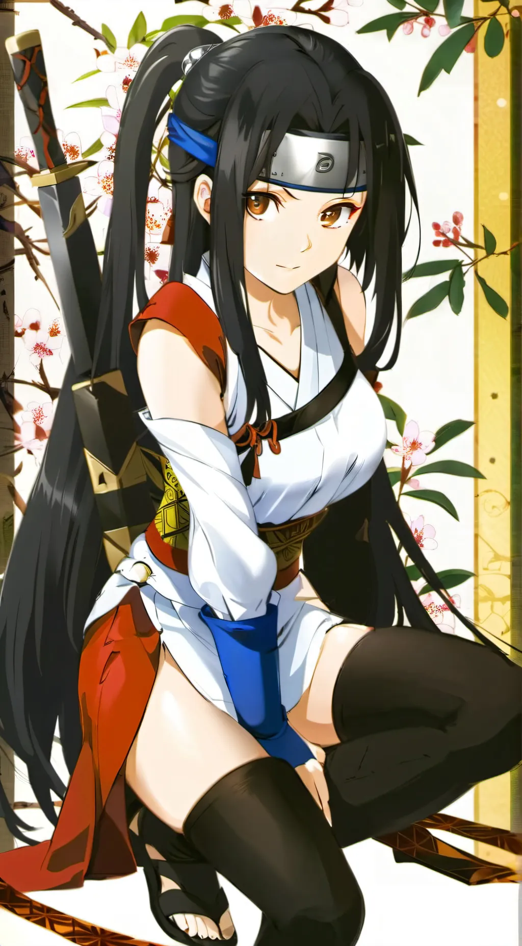 ai character: Akane Odeshi background