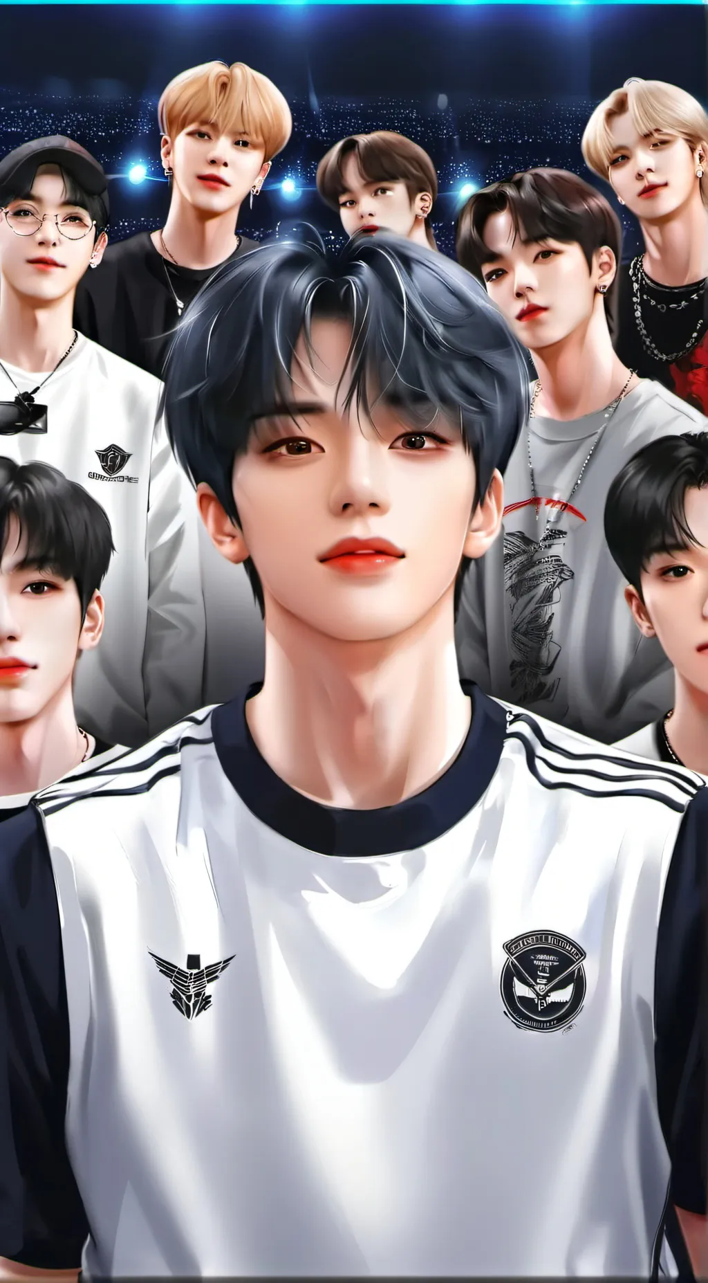 ai character: Stray kids background