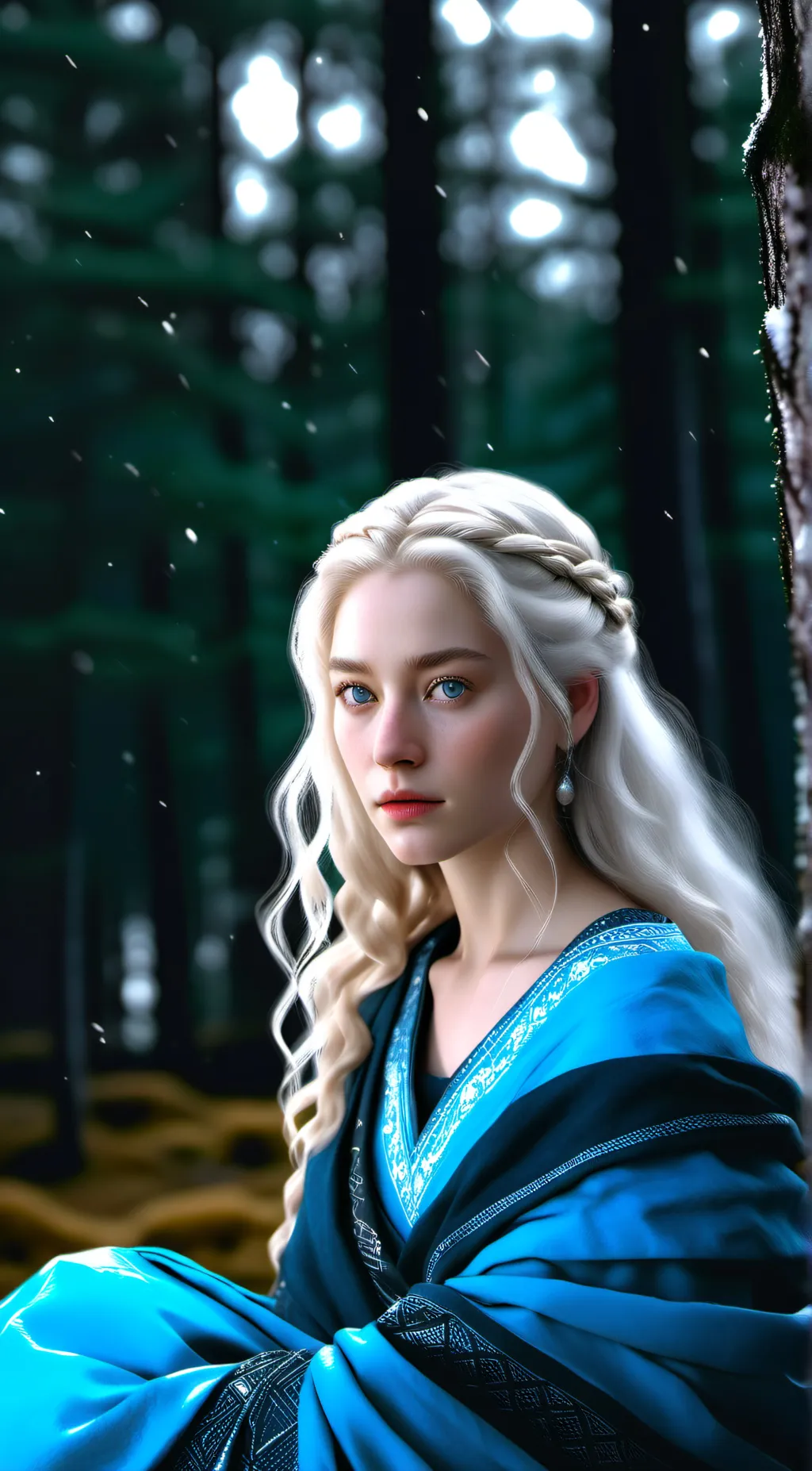 ai character: Anastasia Romanov  background